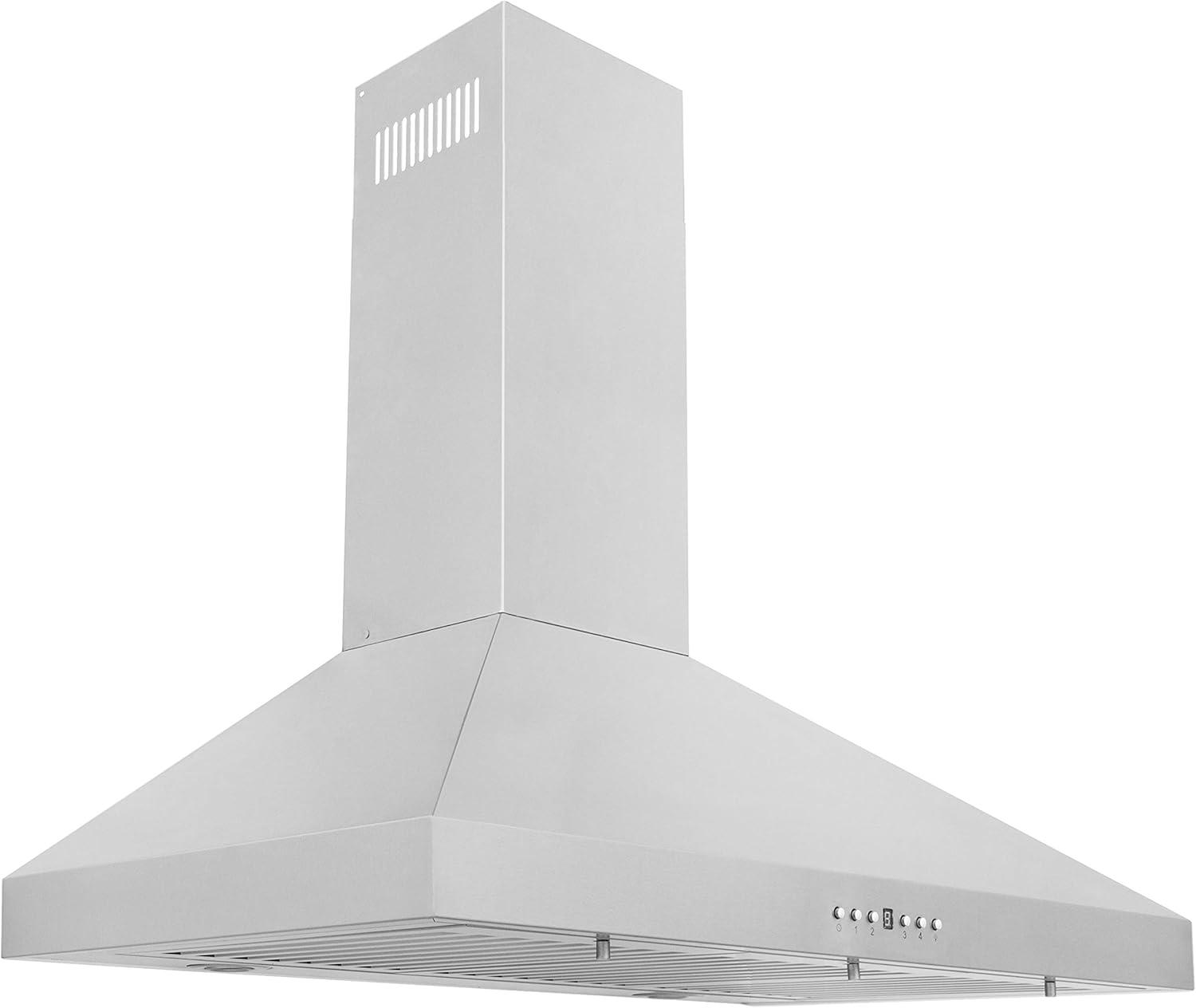 30" KL3 400 CFM Convertible Wall Mount Range Hood in Brushed Stainless Steel