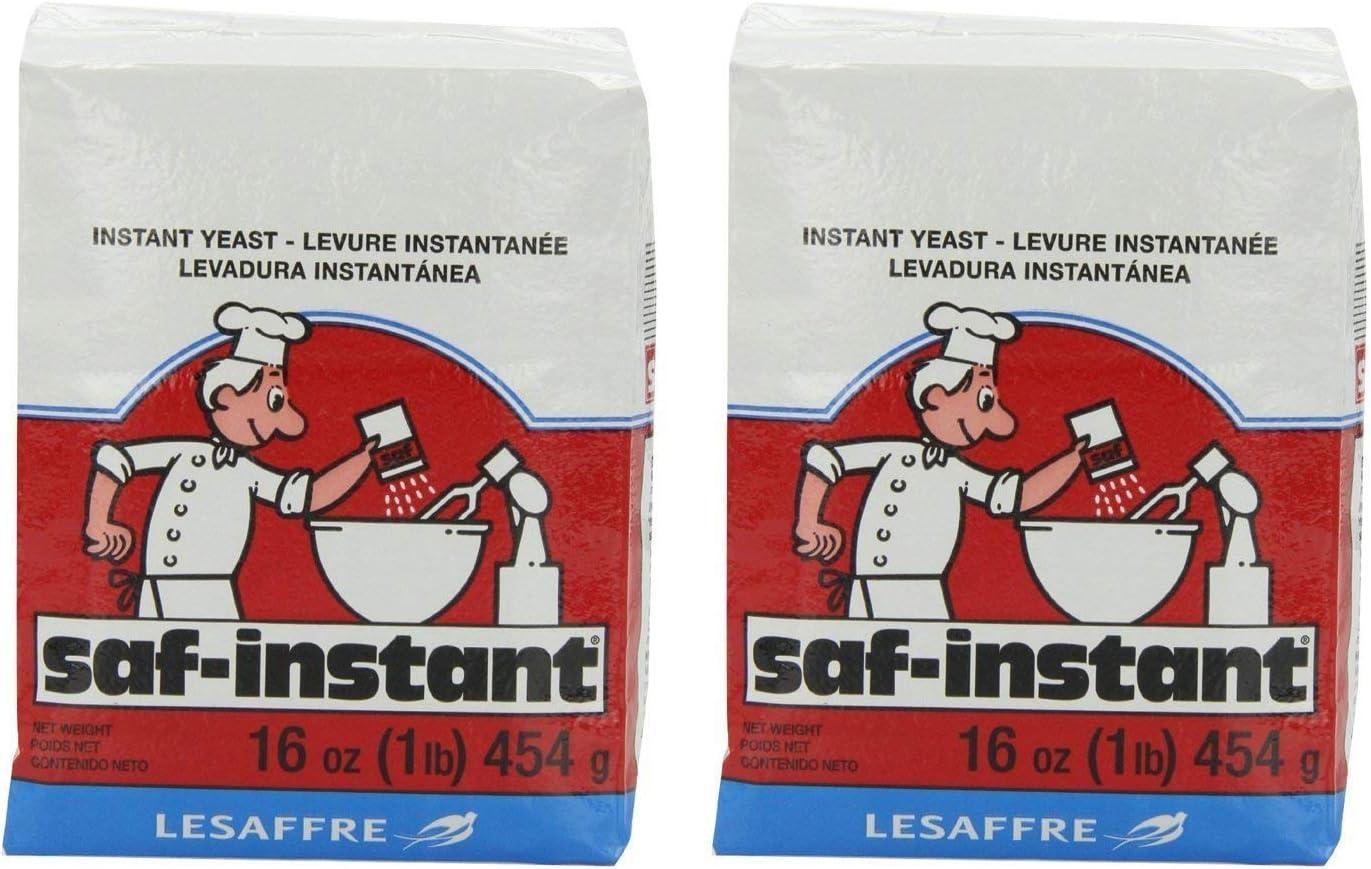 LeSaffre Saf Instant Yeasts & Leaveners, 16 Oz