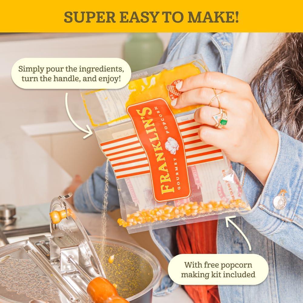 Stovetop Popcorn Popper Black