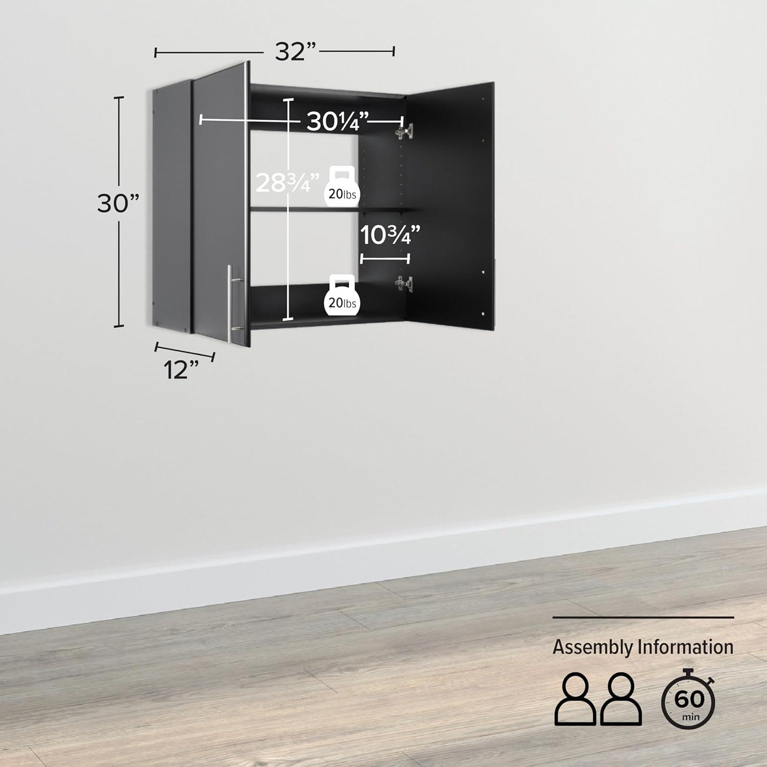 Waco Single Storage Cabinet ( 30'' H x 32'' W x 12'' D)