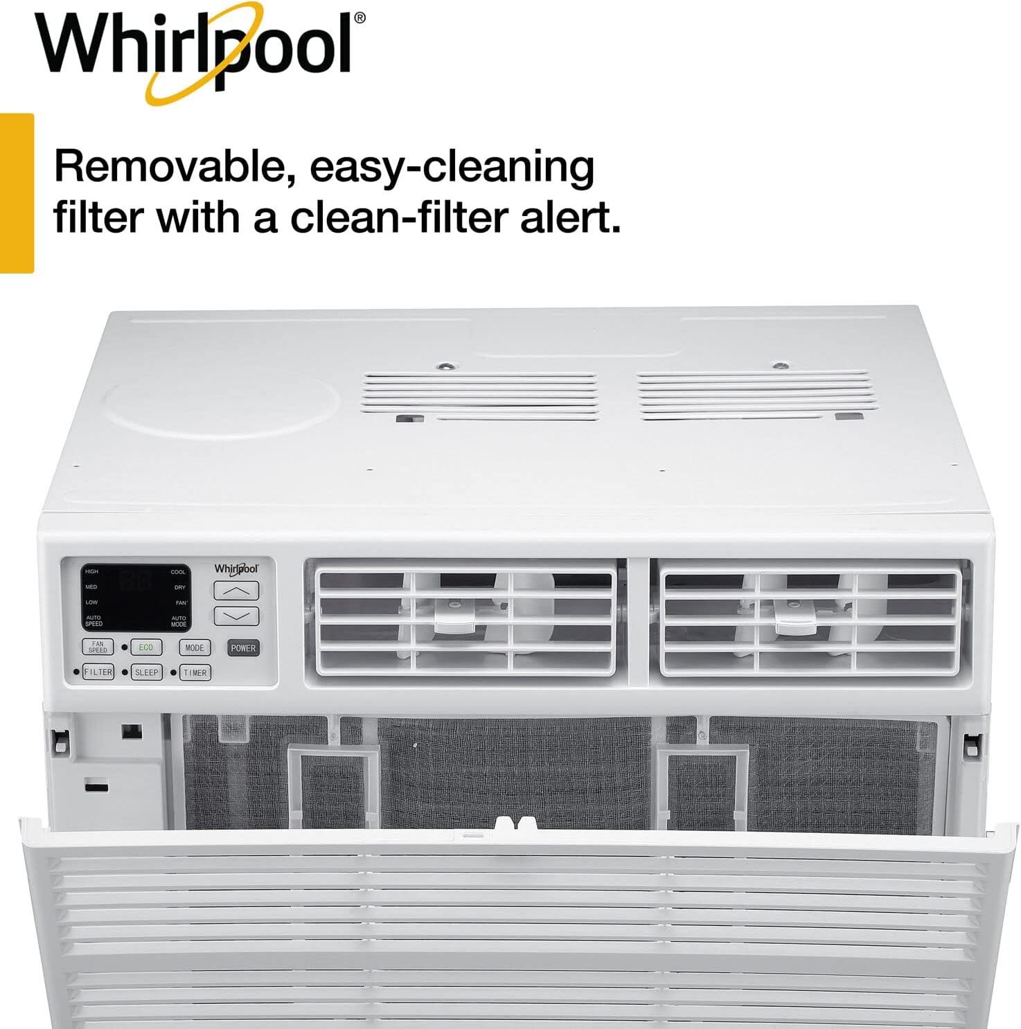 Whirlpool 12000 BTU Energy Star Window Air Conditioner for 550 Square Feet with Remote Included