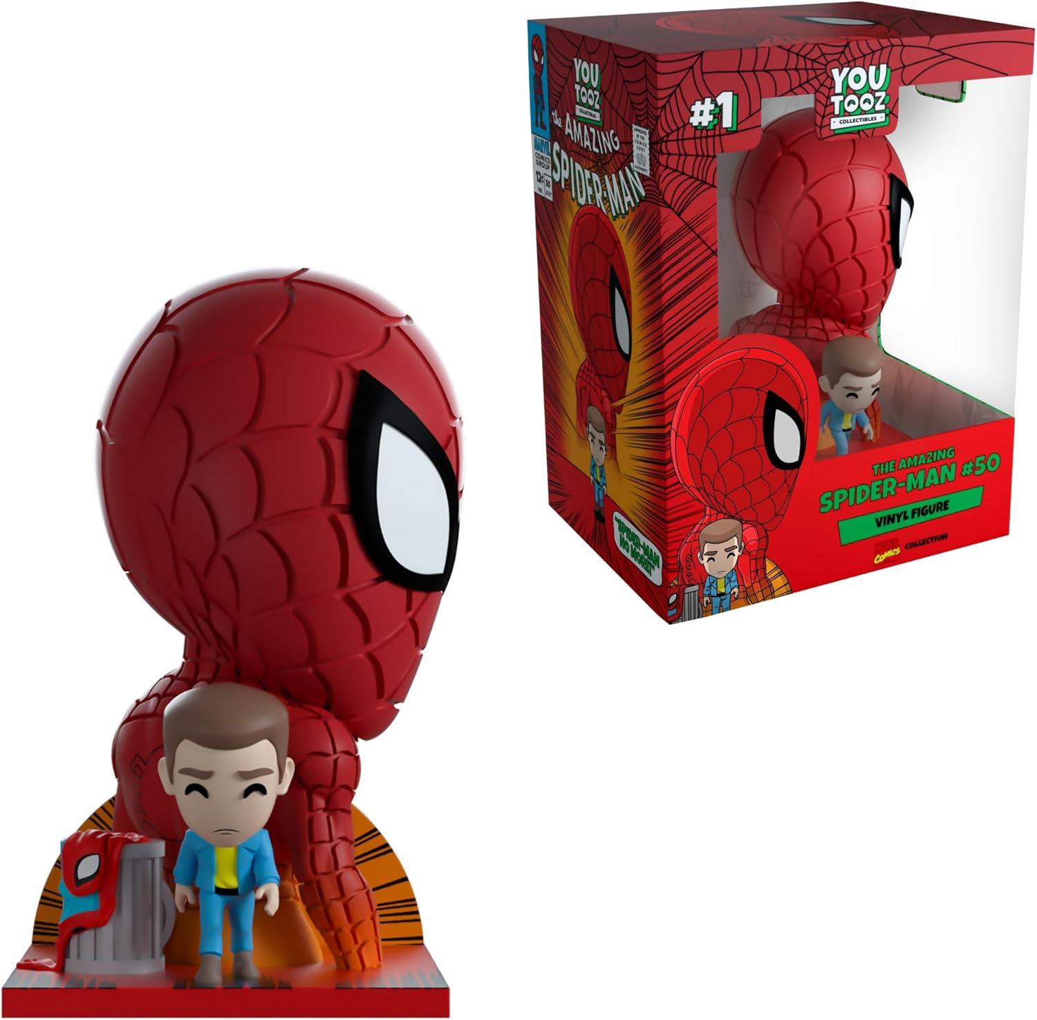 Youtooz The Amazing Spider-Man #50 5.1" inch Vinyl Figure, Collectible The Amazing Spider-Man #50 from The Amazing Spider-Man #50 by Youtooz Spider-Man Marvel Collection