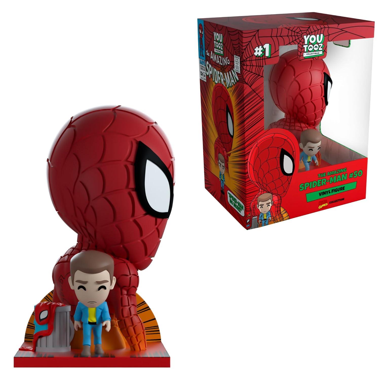 Youtooz The Amazing Spider-Man #50 5.1" inch Vinyl Figure, Collectible The Amazing Spider-Man #50 from The Amazing Spider-Man #50 by Youtooz Spider-Man Marvel Collection