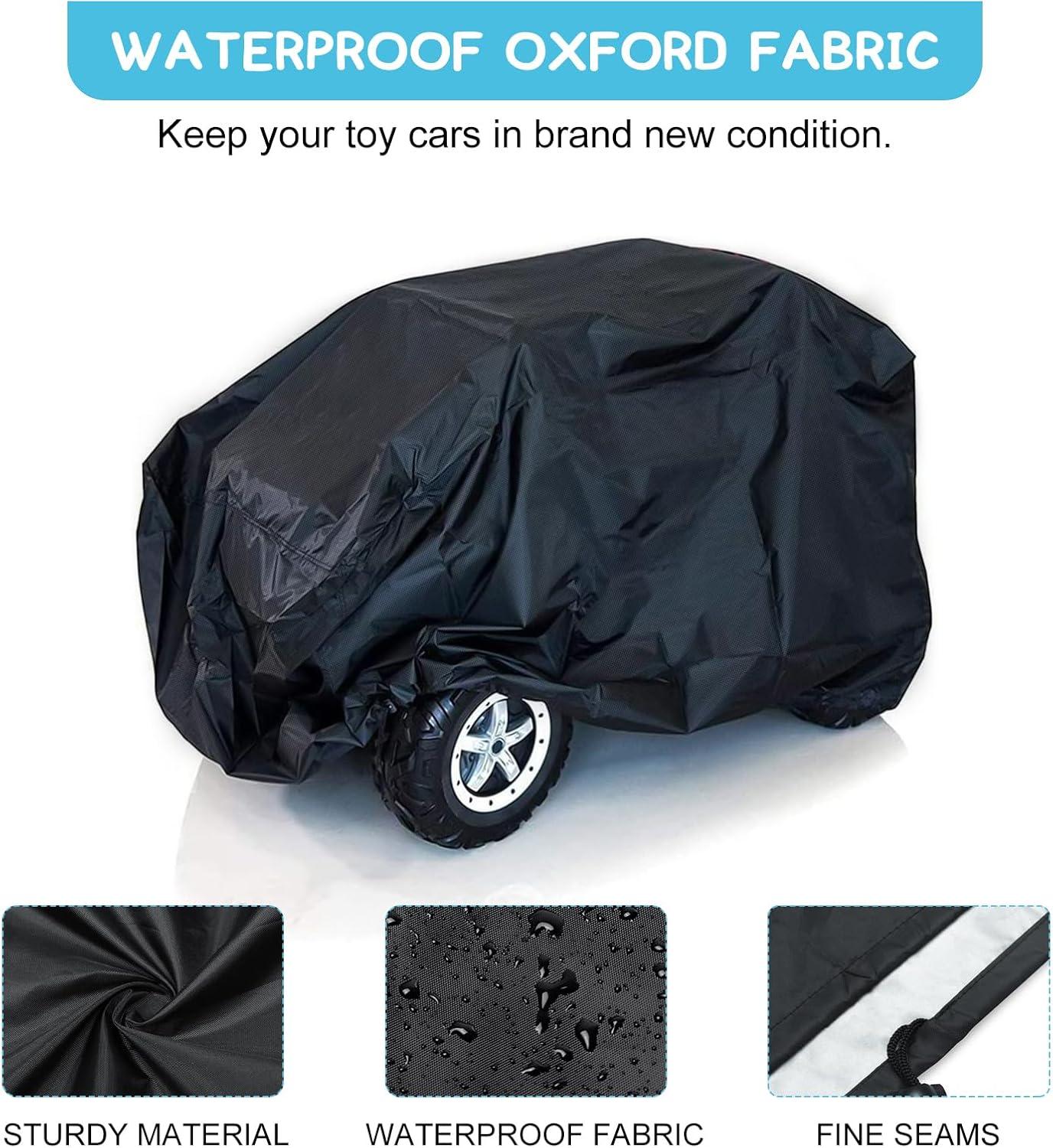 Universal Black Oxford Fabric Kids Ride-On Toy Car Cover