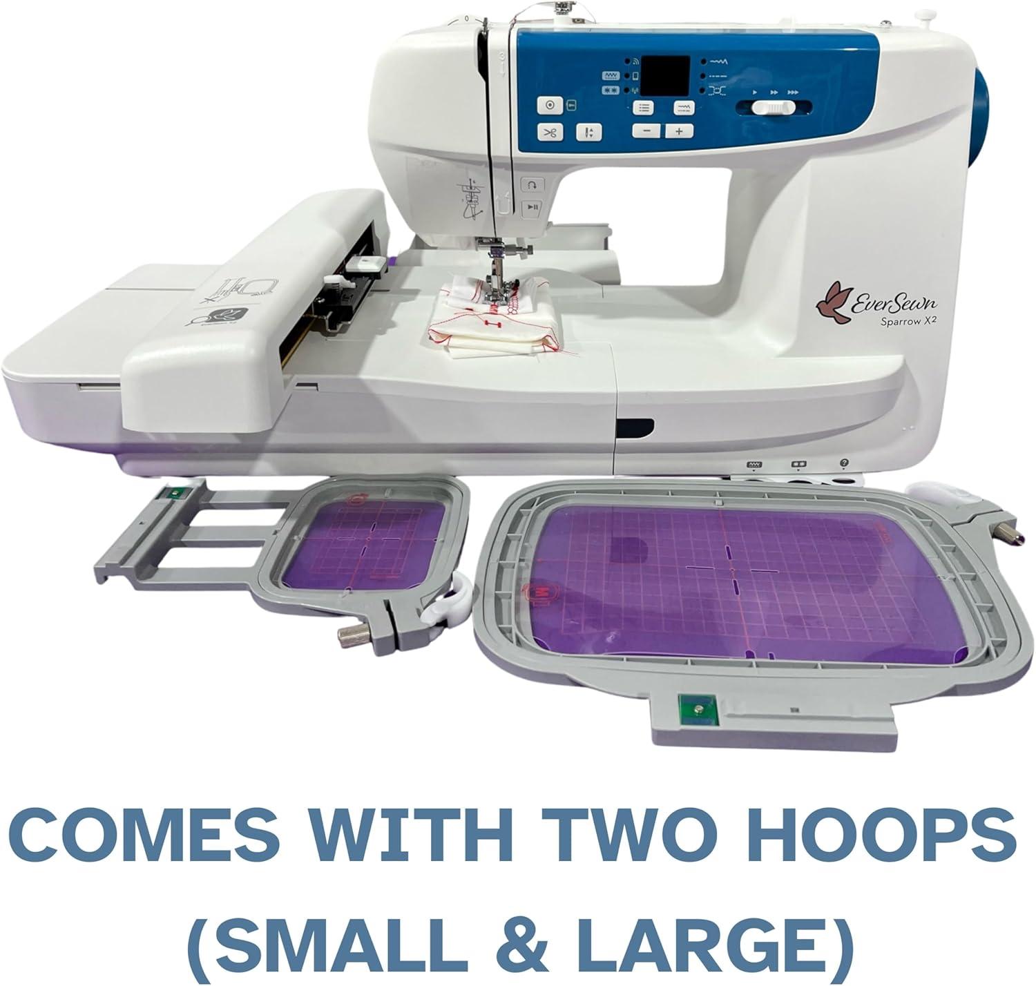 Eversewn Sparrow X2 Computerized Sewing and Embroidery Machine