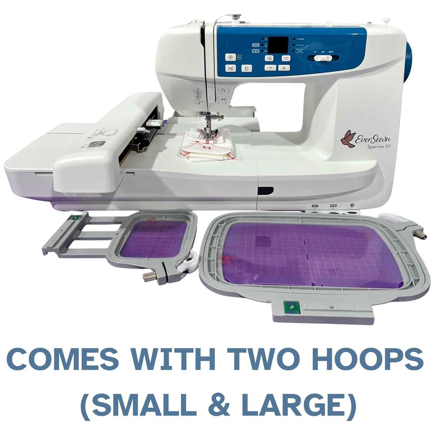 Eversewn Sparrow X2 Computerized Sewing and Embroidery Machine