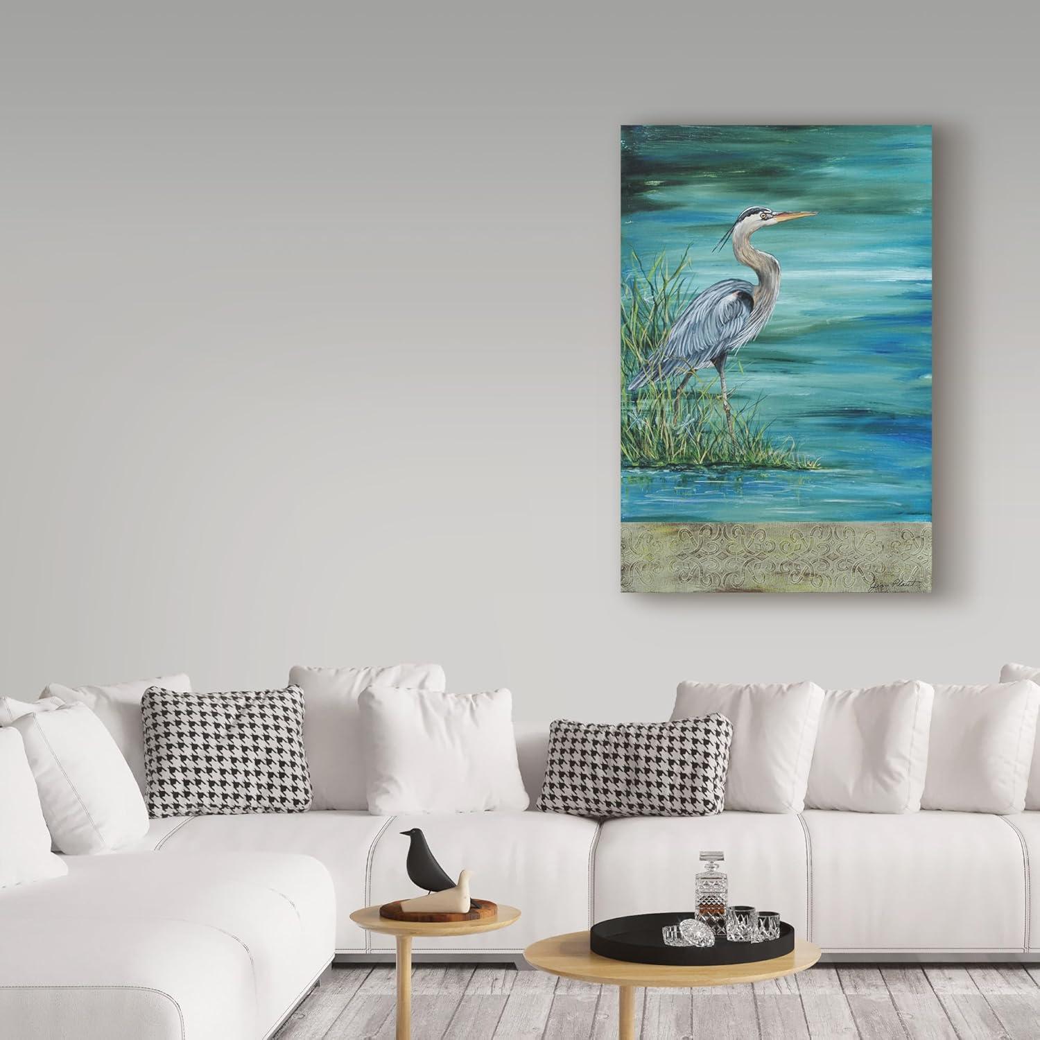 Highland Dunes " Great Blue Heron " by Jean Plout