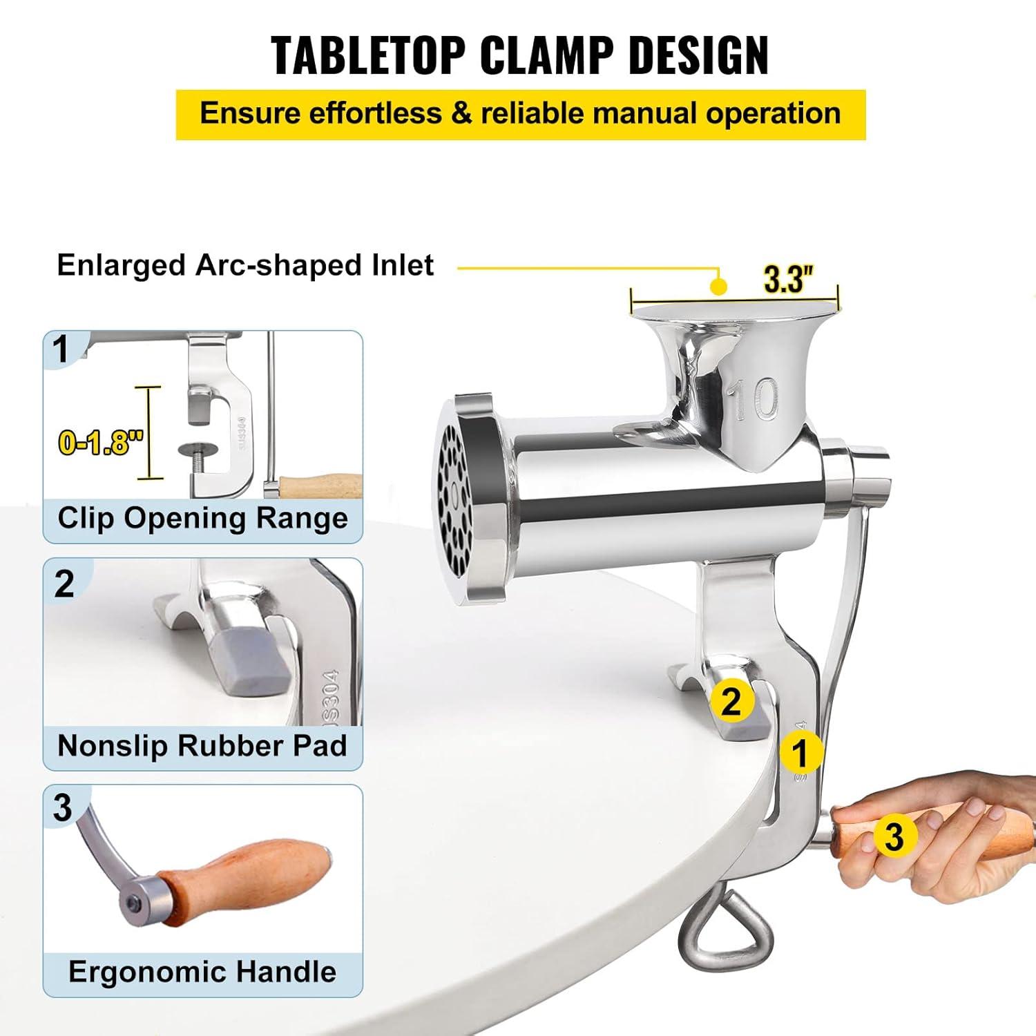 VEVOR VEVOR Stainless Steel Manual Sausage Stuffer