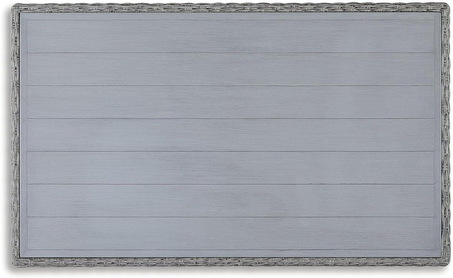 Signature Design by Ashley Casual Naples Beach Outdoor Multi-use Table Light Gray