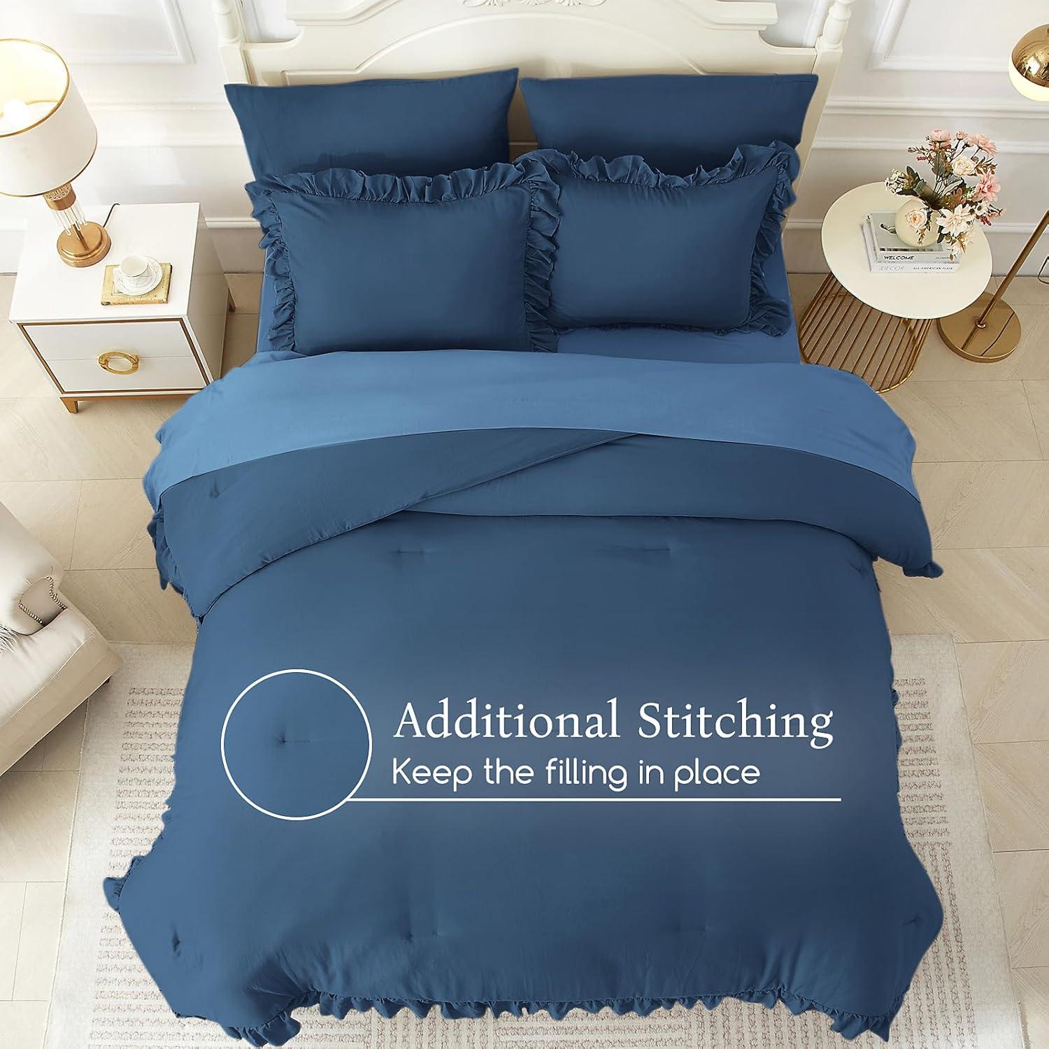 Lush Decor Cotton Duvet Cover Set