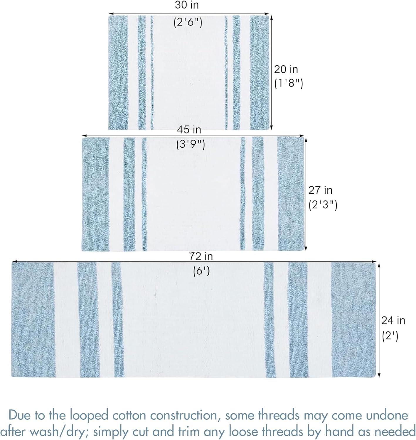 Madison Park Cotton Reversible Bath Rug