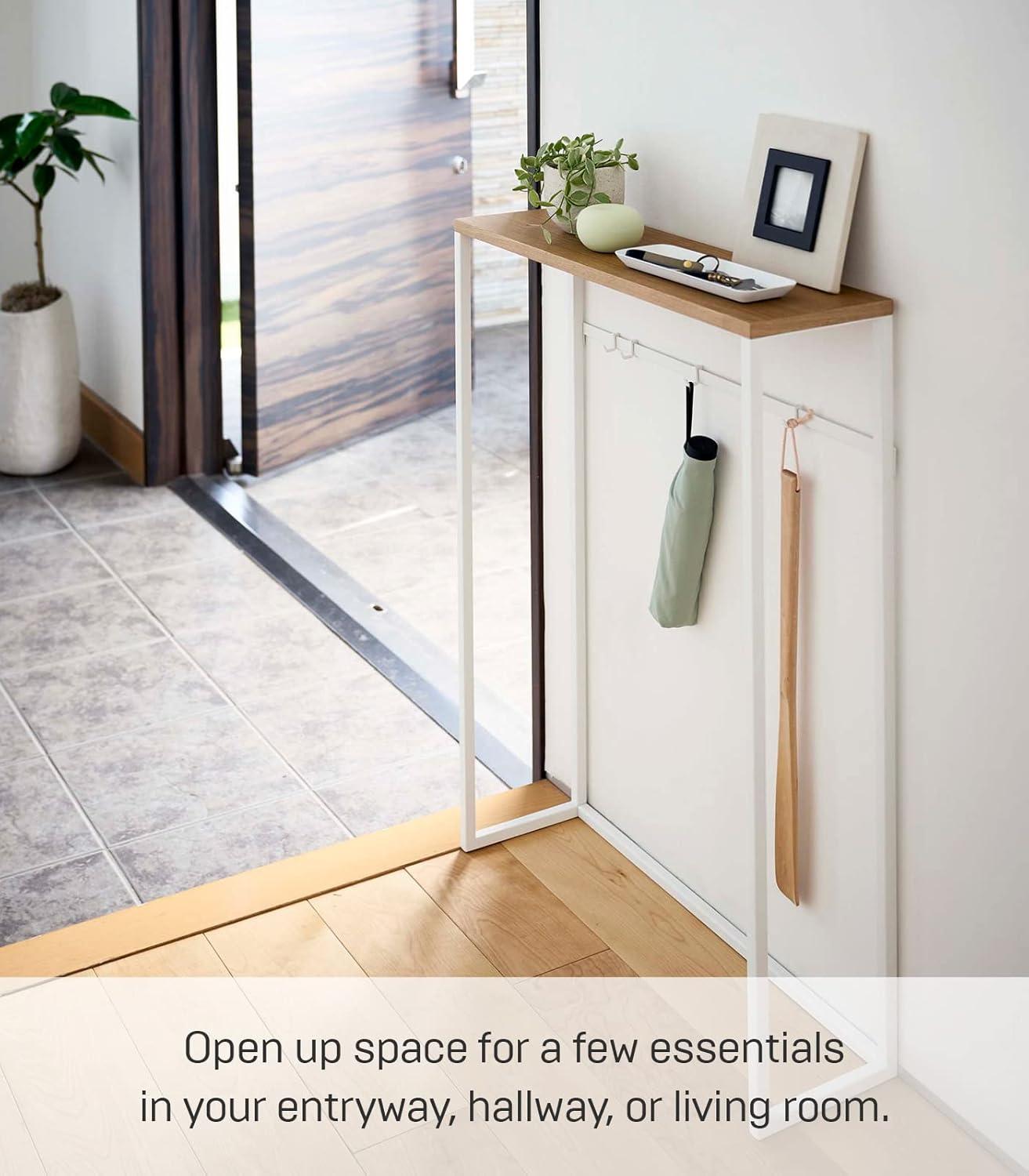 Yamazaki 24" Tower Narrow Entryway Console Table