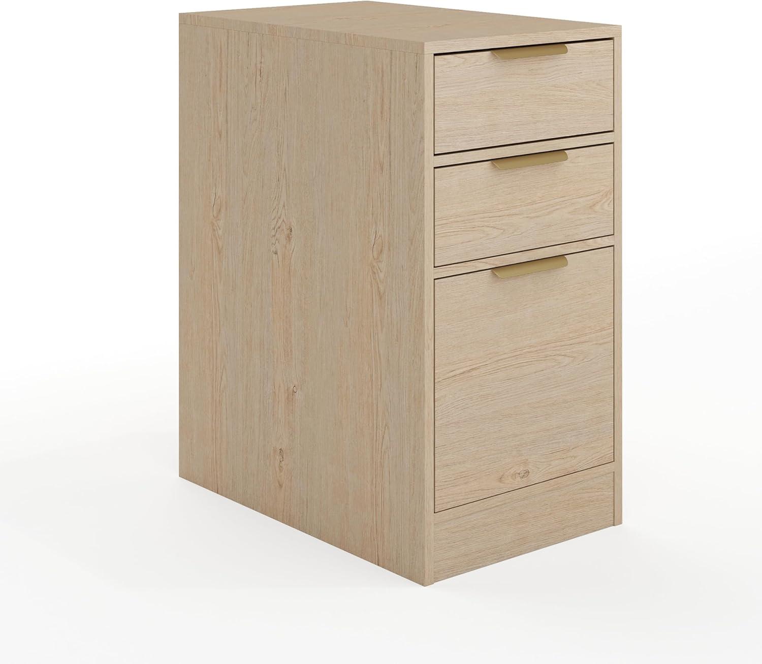 Martha Stewart Martha Stewart Kayden Home Office Modular 3 Drawer File Cabinet