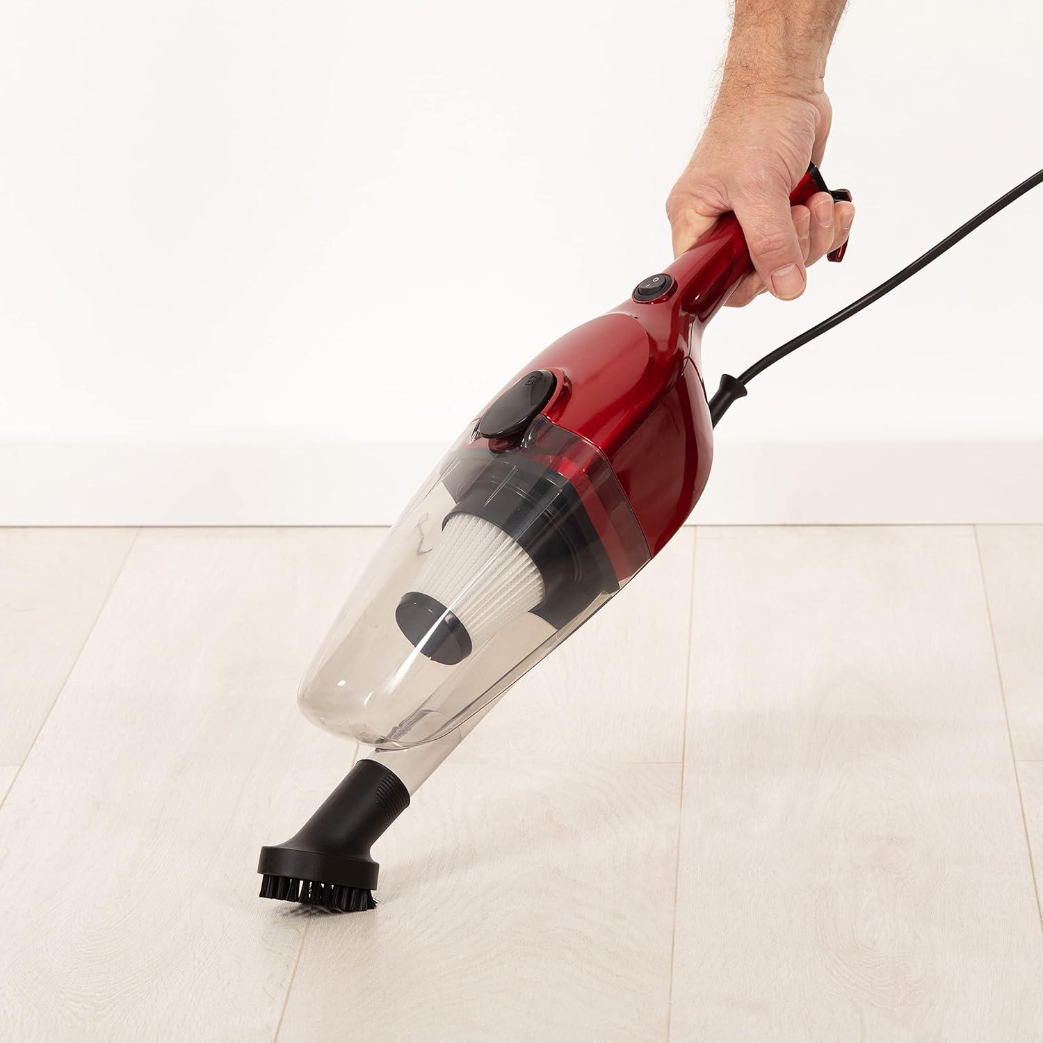 Chilli Tempest 2-in-1 - Upright and Handheld Vacuum Cleaner, Lightweight, Small, Compact - Ewbank VC600