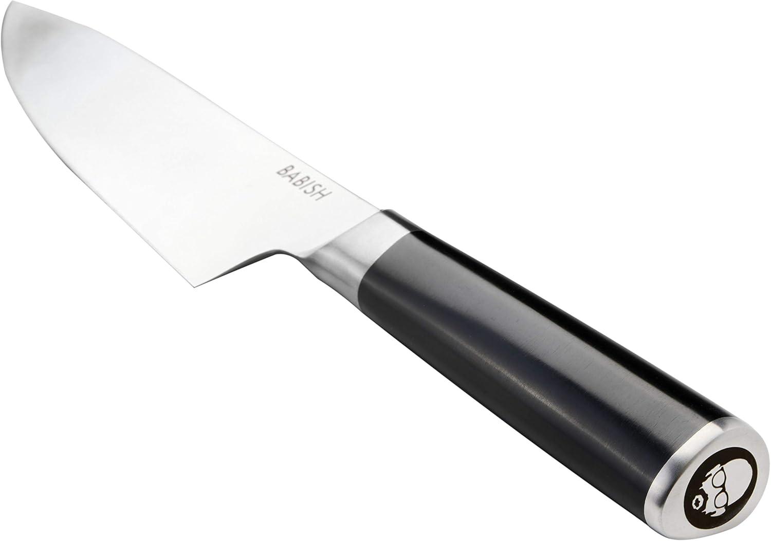 Babish 8-Inch Stainless Steel Chef Knife with ABS Handle