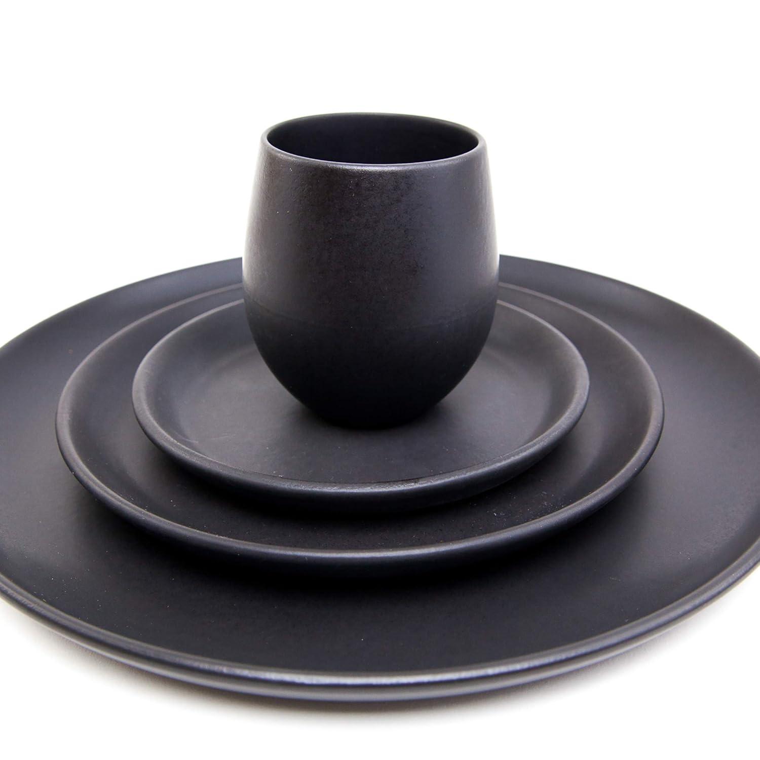 Borgen Stoneware Dinnerware - Set of 4