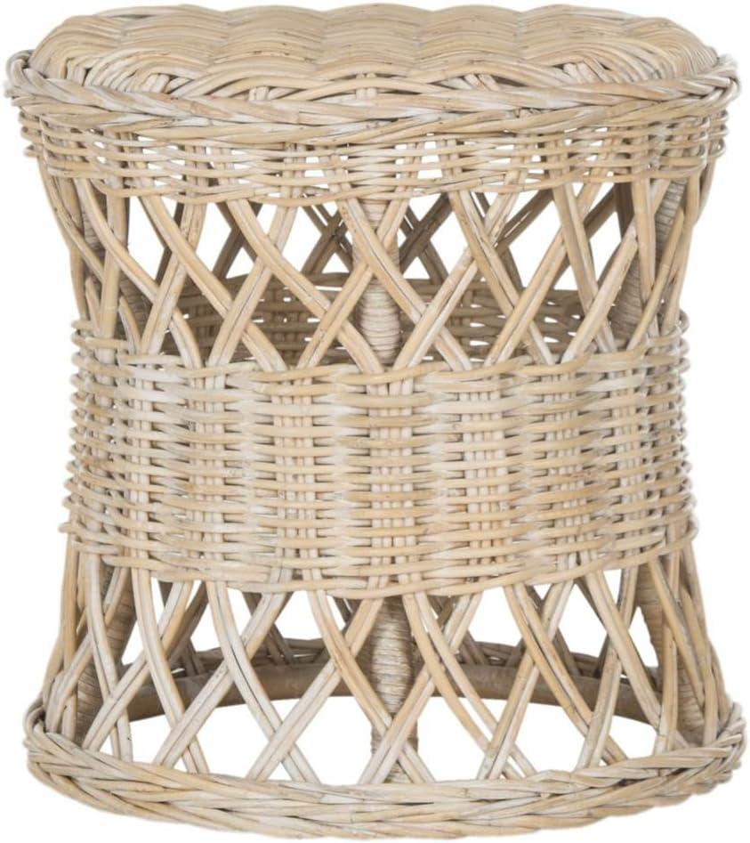 Desta Wicker Round Table - Natural - Safavieh.