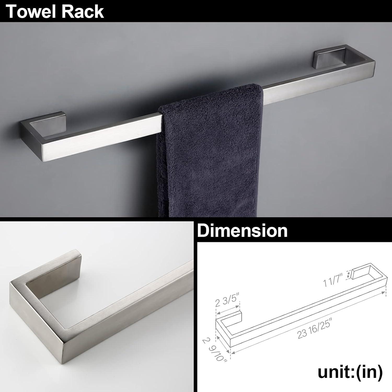 4 - Piece Bathroom Hardware Set