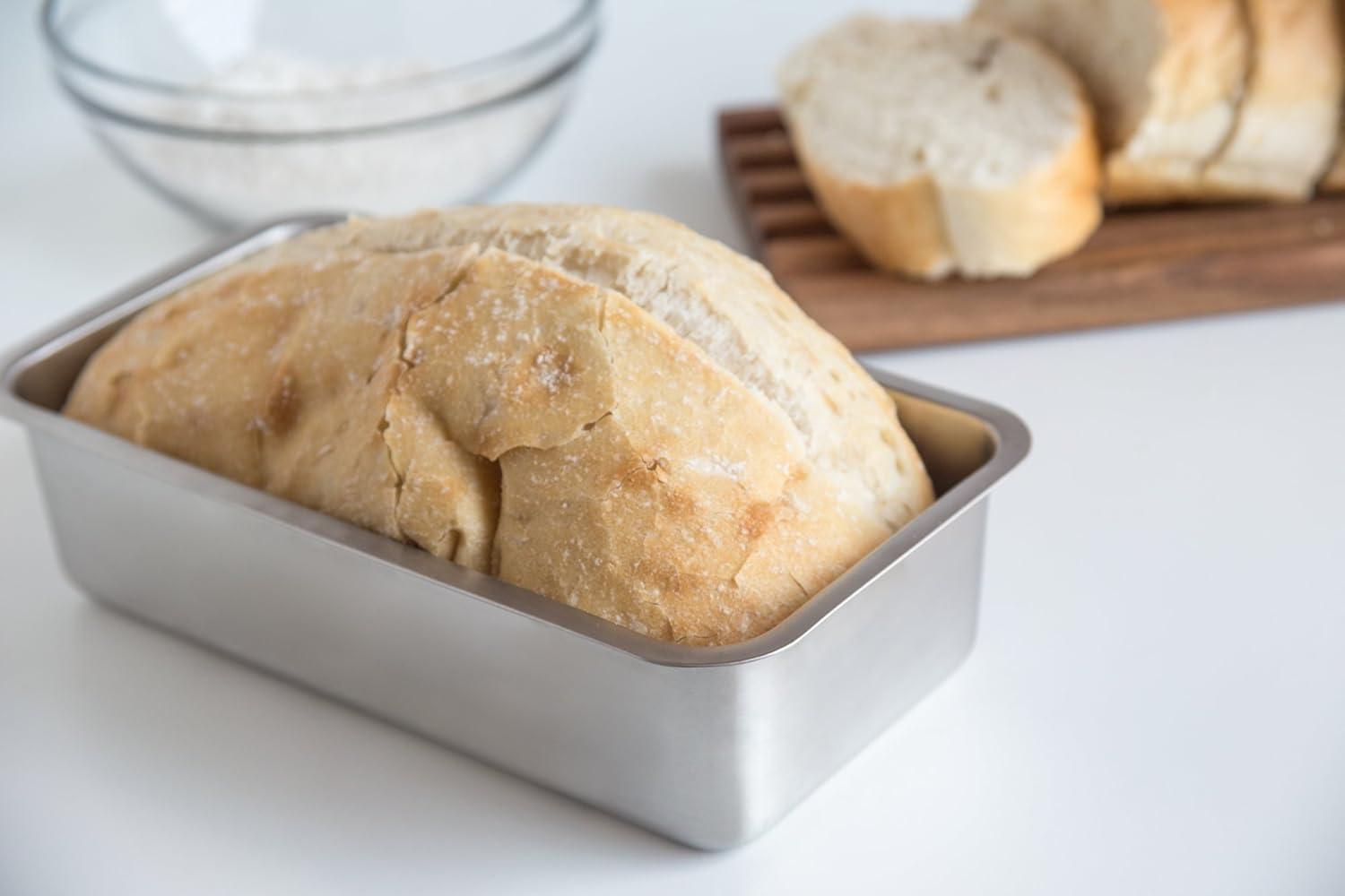 Stainless Steel Non-Stick Rectangular Loaf Pan