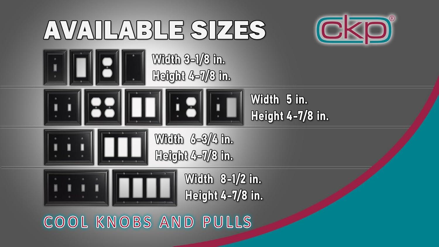 CKP Impressions 1 - Gang Rocker Standard Wall Plate