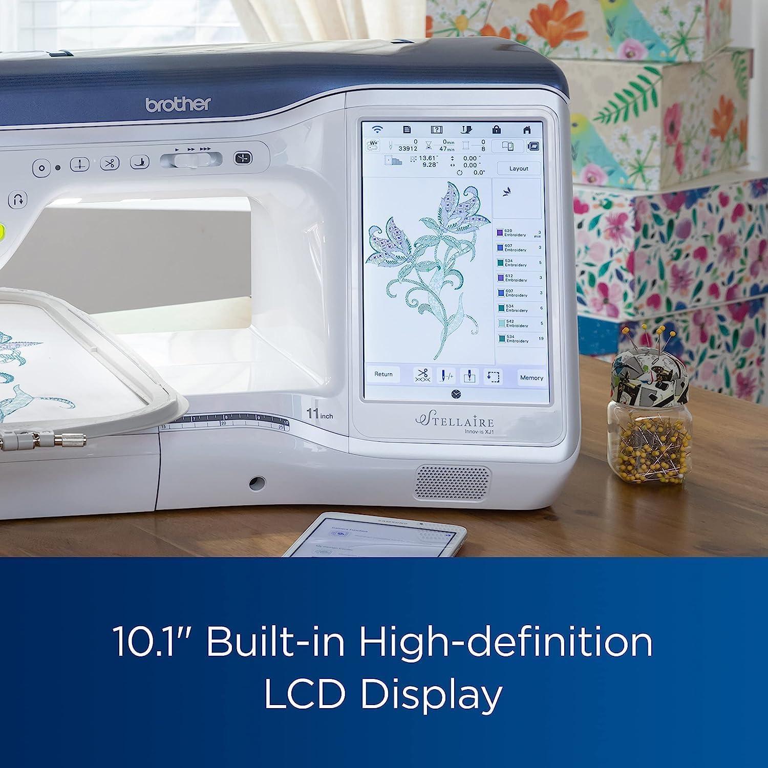 Brother Stellaire Innov-ís XE1 Advanced Embroidery Machine with  Wireless Connectivity