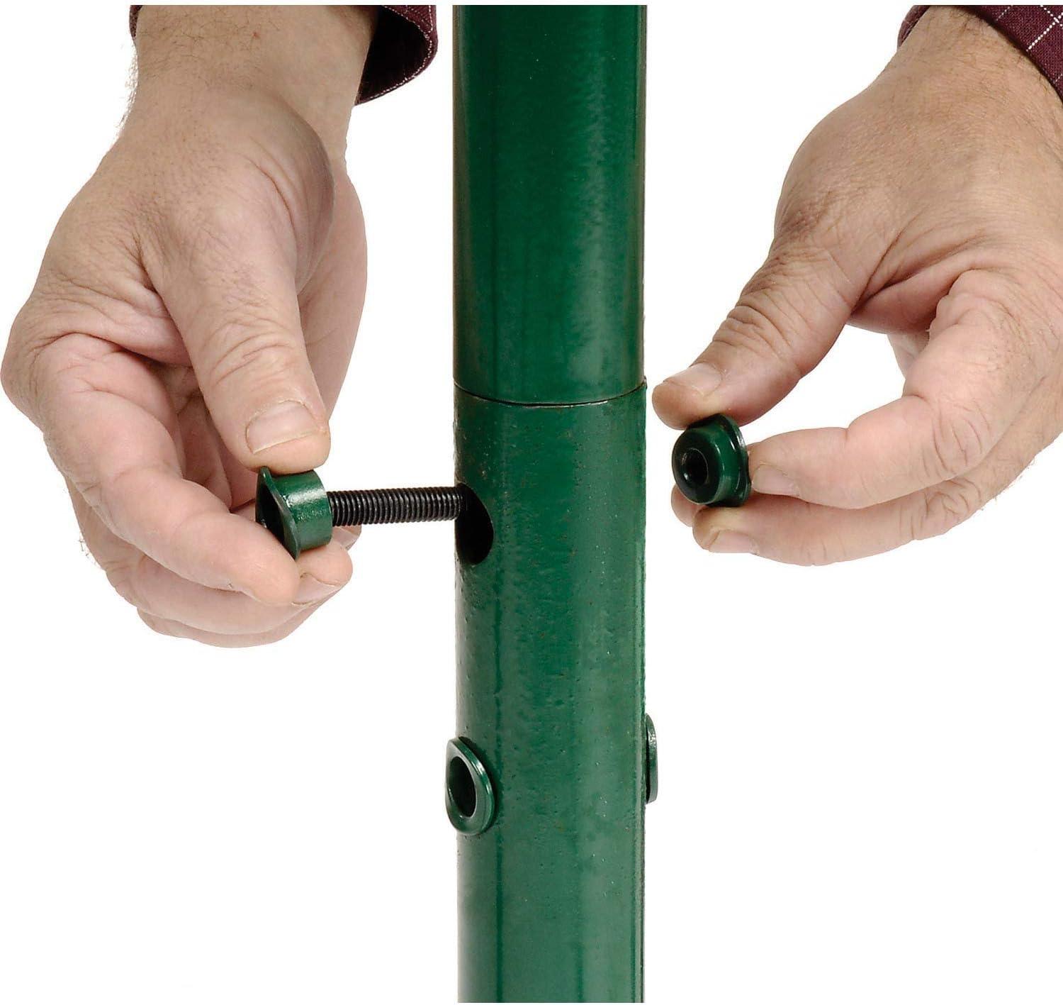 Global Industrial 652778MGN 7-Bike Wave Bike Rack with Flange Mount, Green