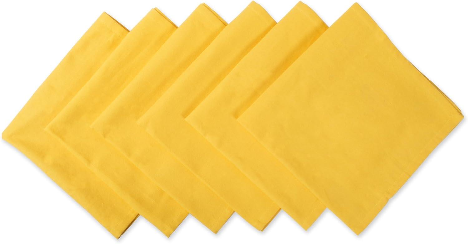 Design Imports Marigold Solid Napkin Set/6