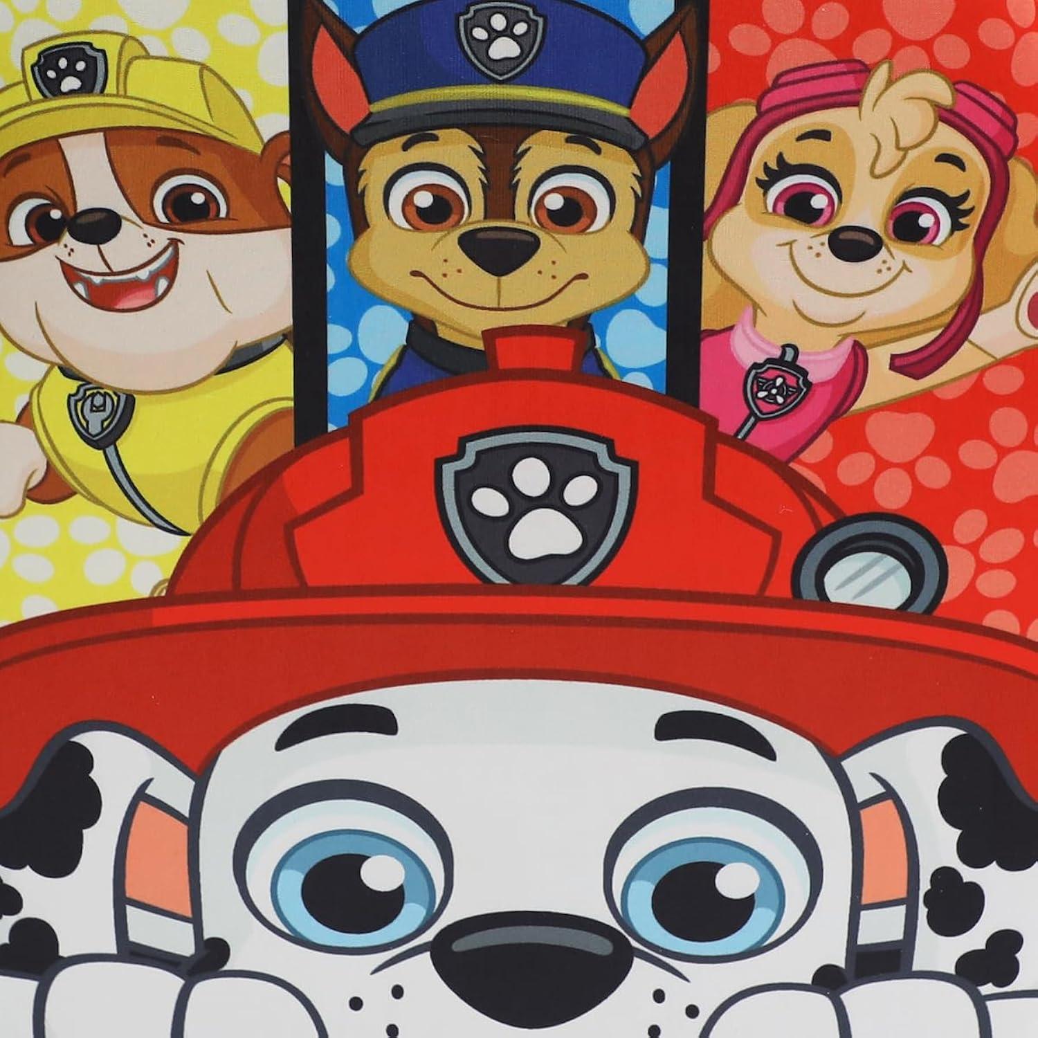 Paw Patrol Hard-Side Scooter Luggage with Light-Up Wheels