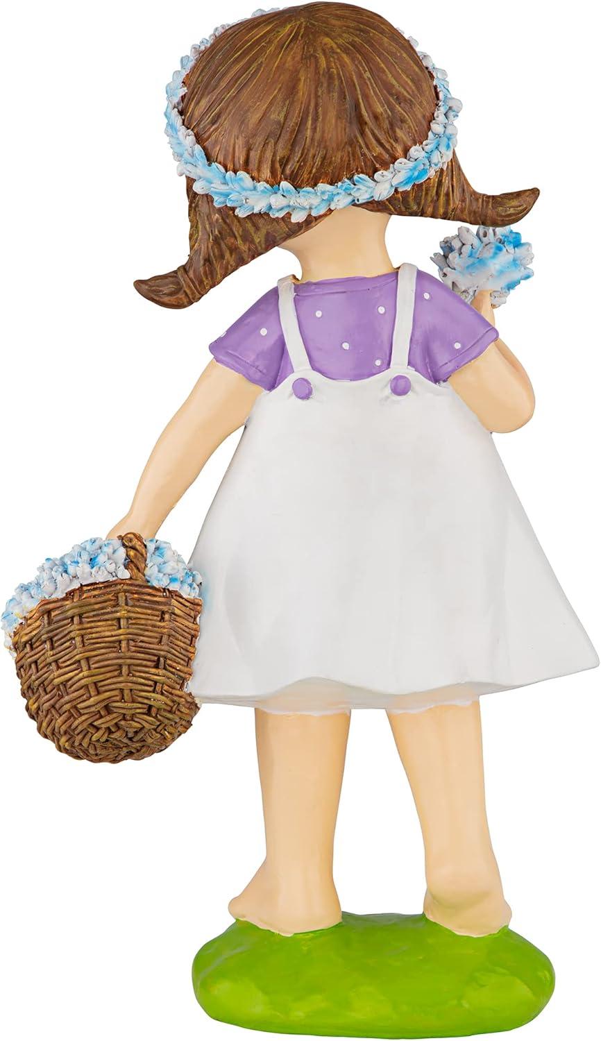 Juliette Bluebonnet Girl Garden Statue