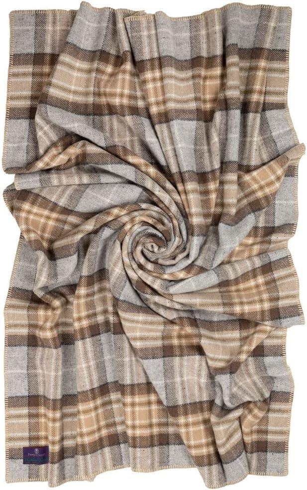 Prince of Scots BIGTHROWTartan Hand Woven Throw Blanket