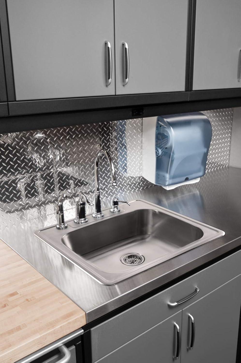 33'' L Drop-In Single Bowl Stainless Steel Kitchen Sink