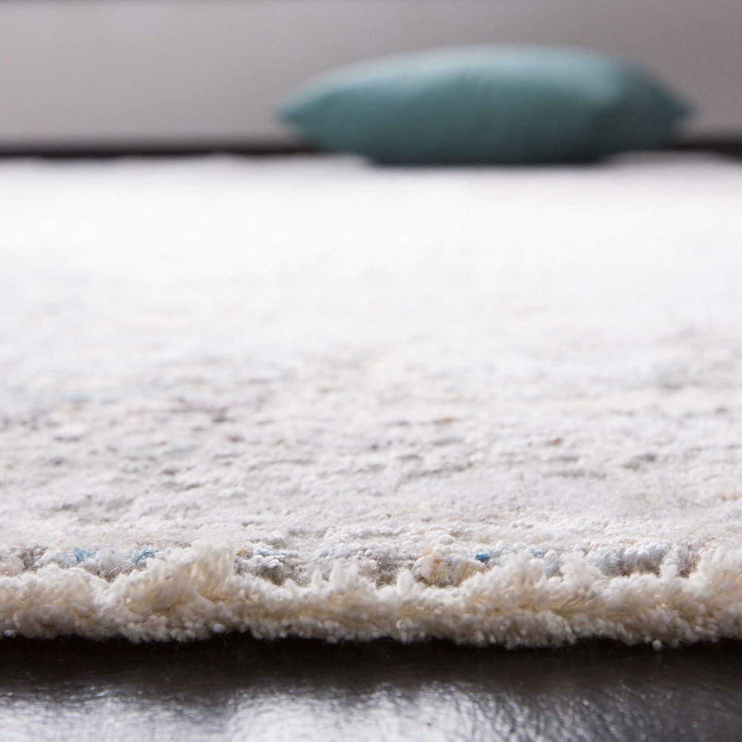 Dream DRM422 Power Loomed Indoor Accent Rug - Grey/Blue - 2'6"x4' - Safavieh