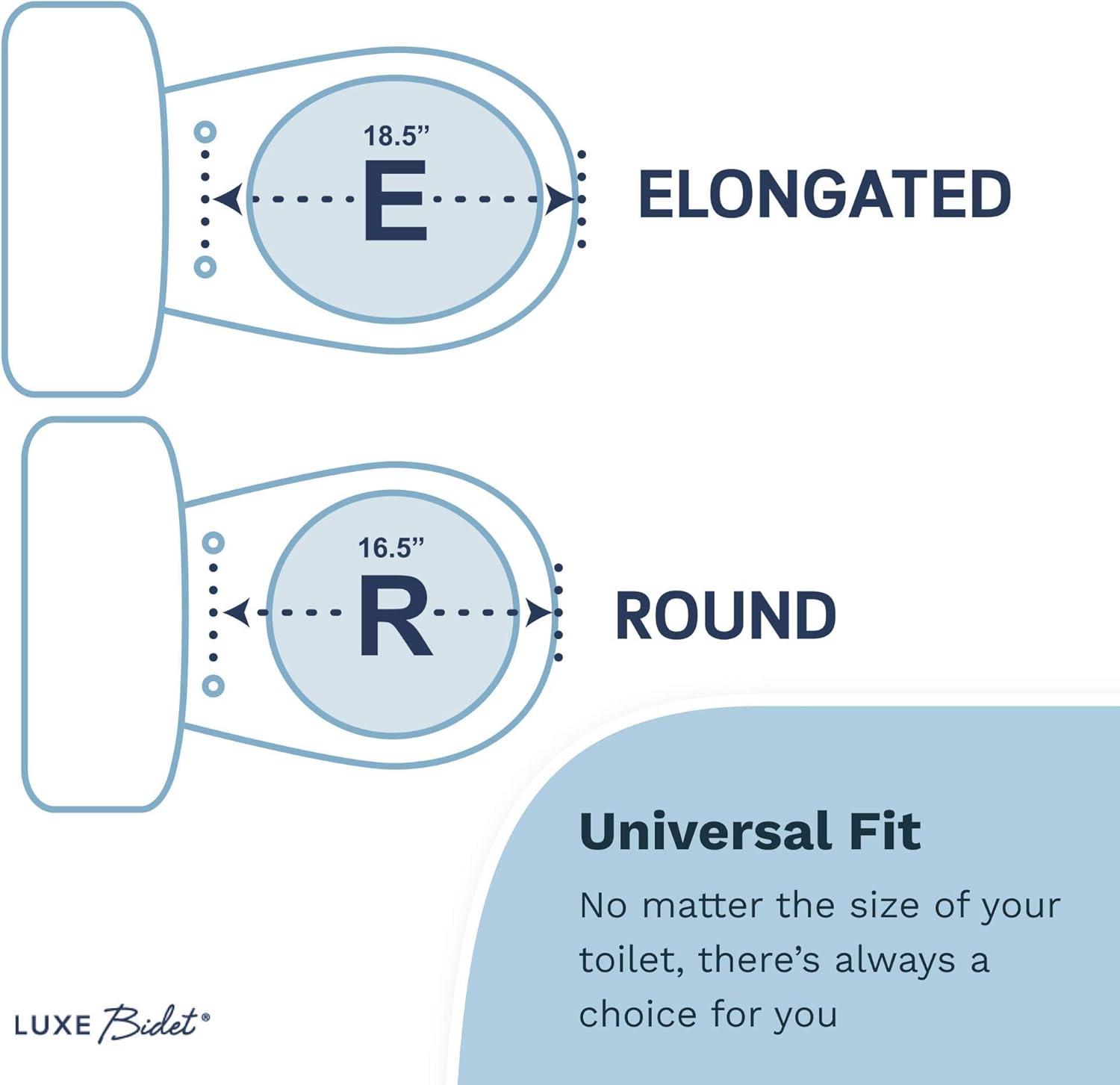 LUXE Bidet Comfort Toilet Seat