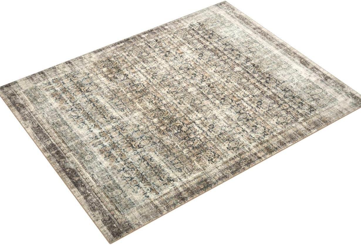 Amber Lewis x Loloi Morgan Navy / Sand Area Rug feat. CloudPile