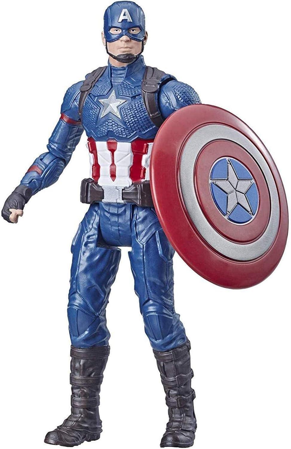 Marvel Avengers Captain America 6-Inch Action Figure with Shield