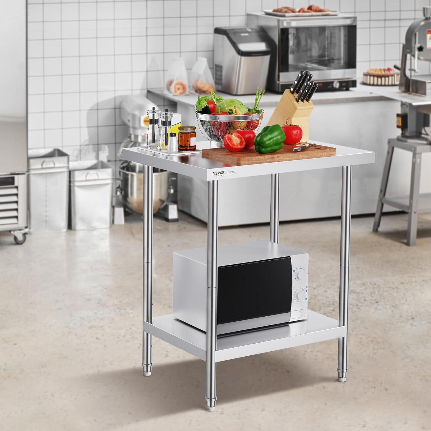 VEVOR Metal Kitchen Cart