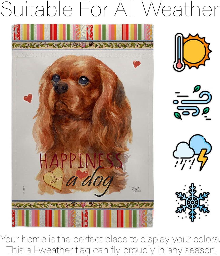 Breeze Decor Double Sided Polyester Animal House Flag