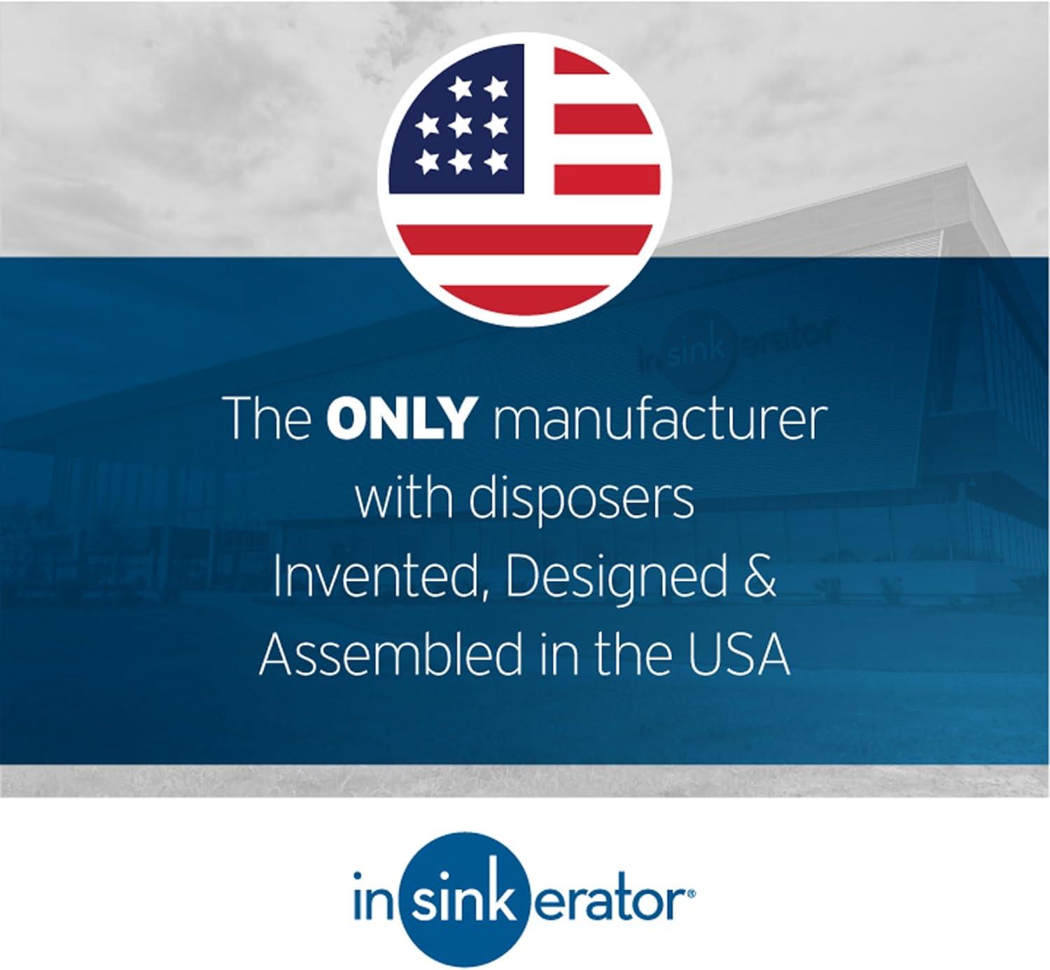 InSinkErator Badger 5XP 3/4 HP Continuous Feed Garbage Disposal