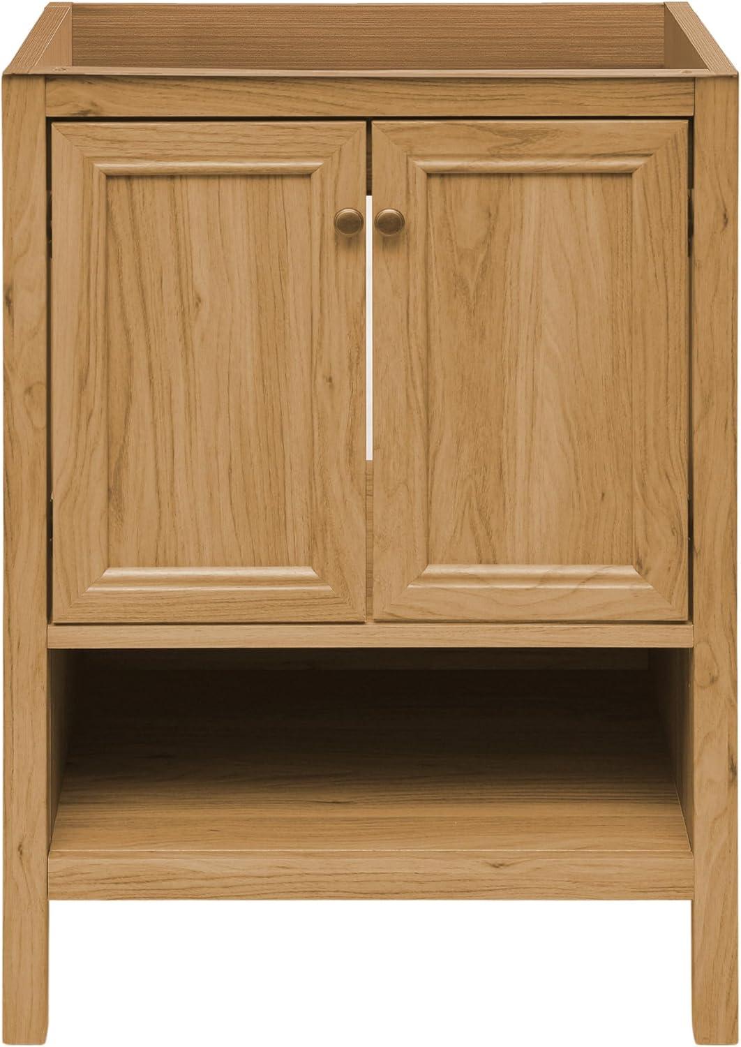 Château 24" Bathroom Vanity In Natural Oak - Cabinet