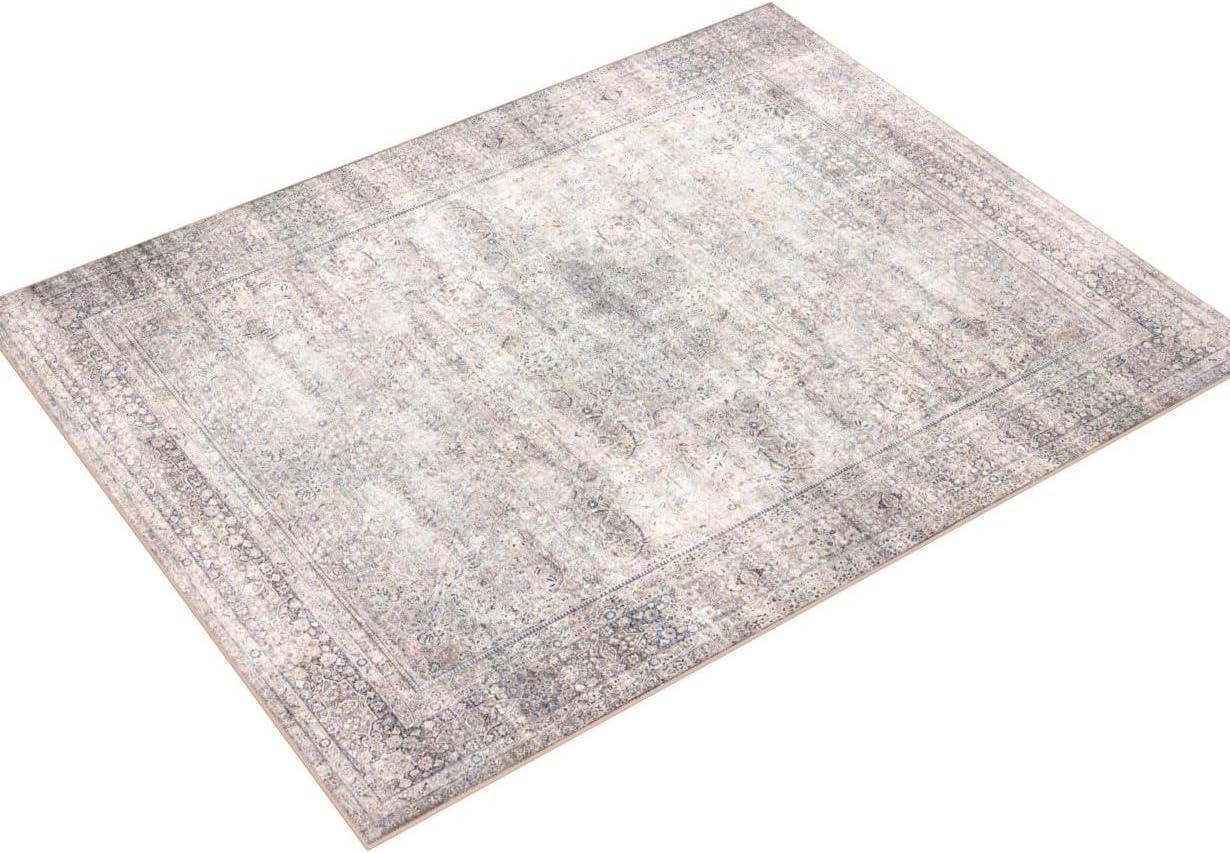 Loloi II Wynter WYN-03 Silver / Charcoal Oriental Area Rug 2'-3" x 3'-9"