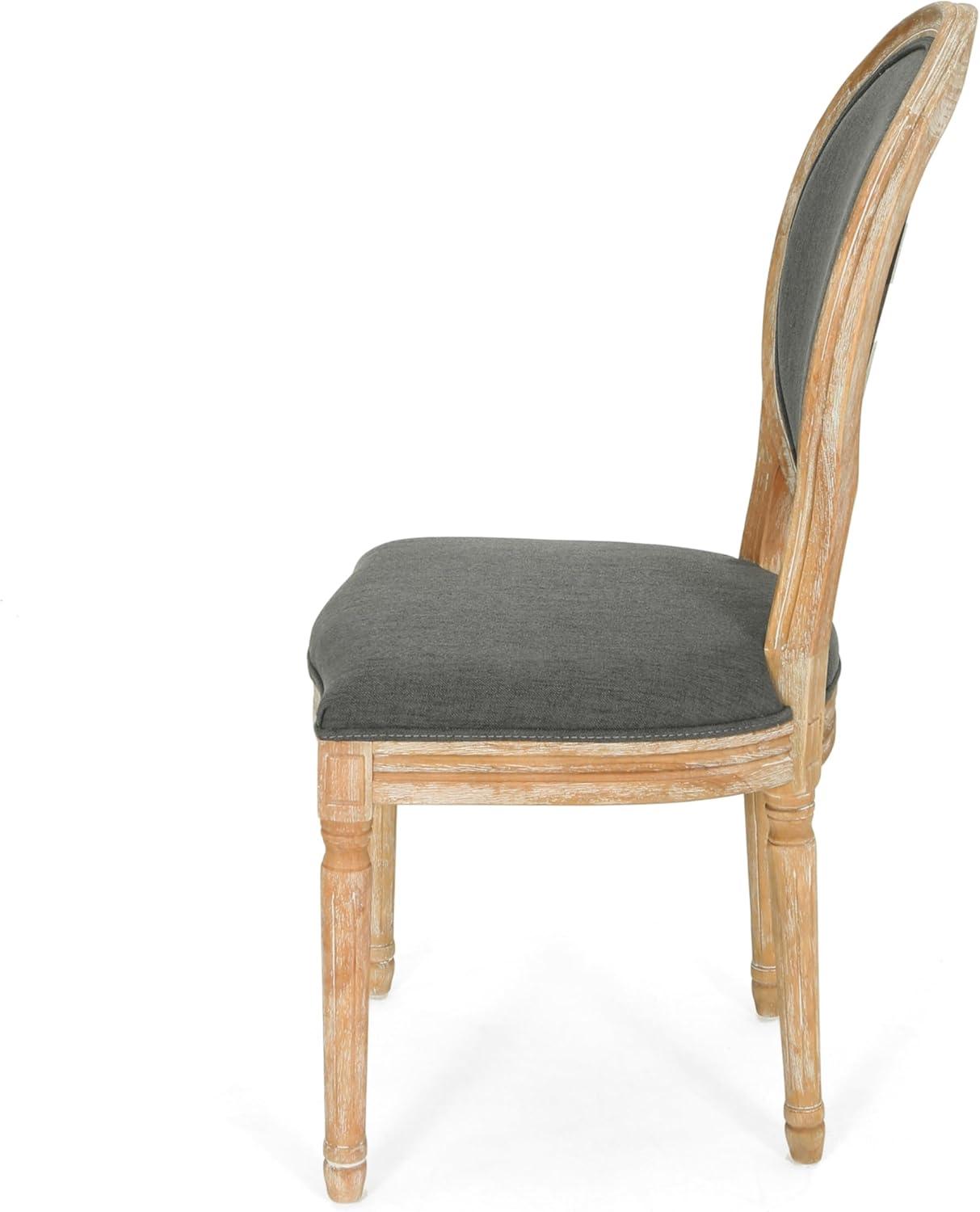 Saratoga Solid Wood King Louis Back Side Chair (Set of 2)