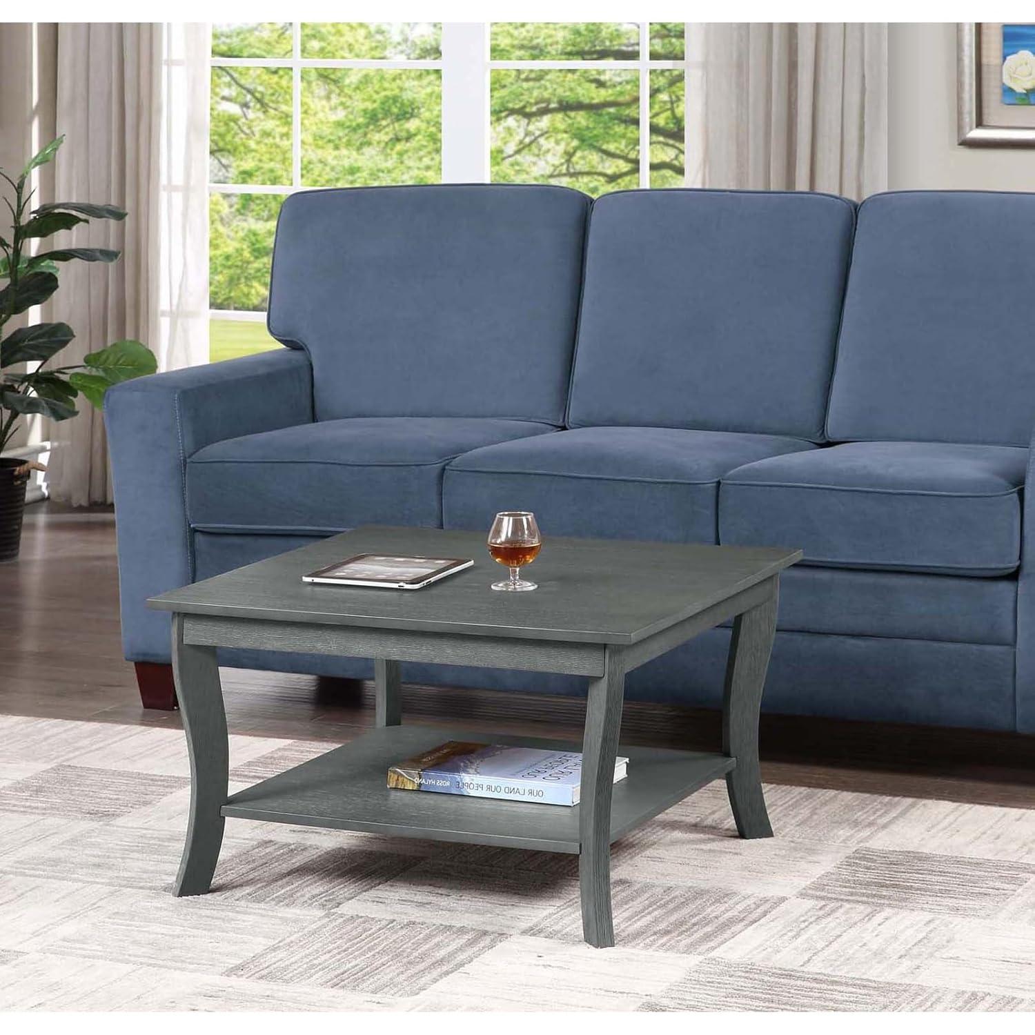 Convenience Concepts American Heritage Square Coffee Table, Multiple Finishes