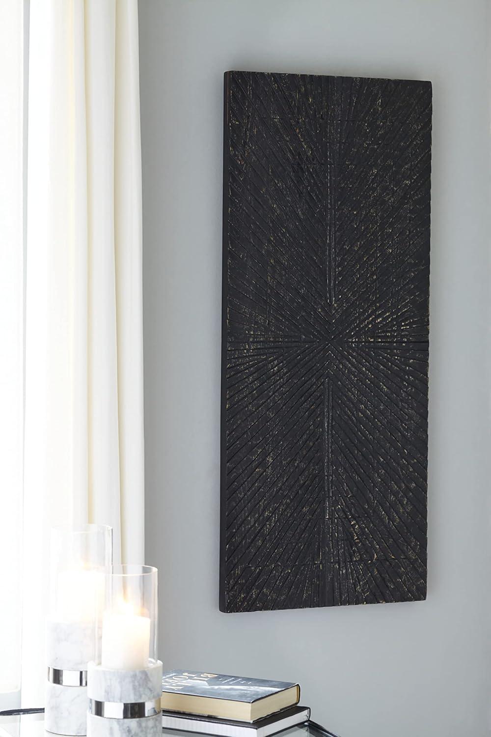 Millwood Pines Aseeb Abstract Wall Decor on Solid Wood