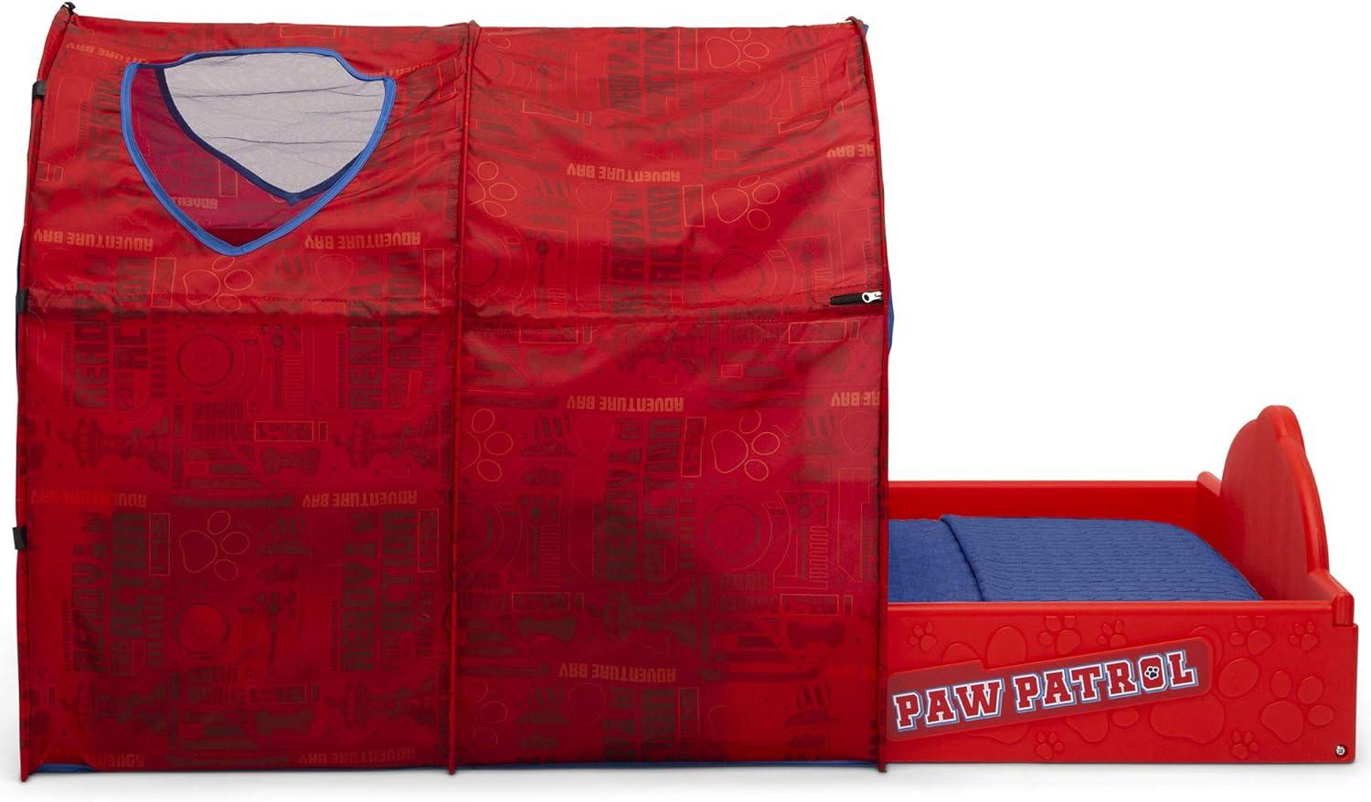 Delta Children Sleep and Play Toddler Bed with Tent - PAW Patrol