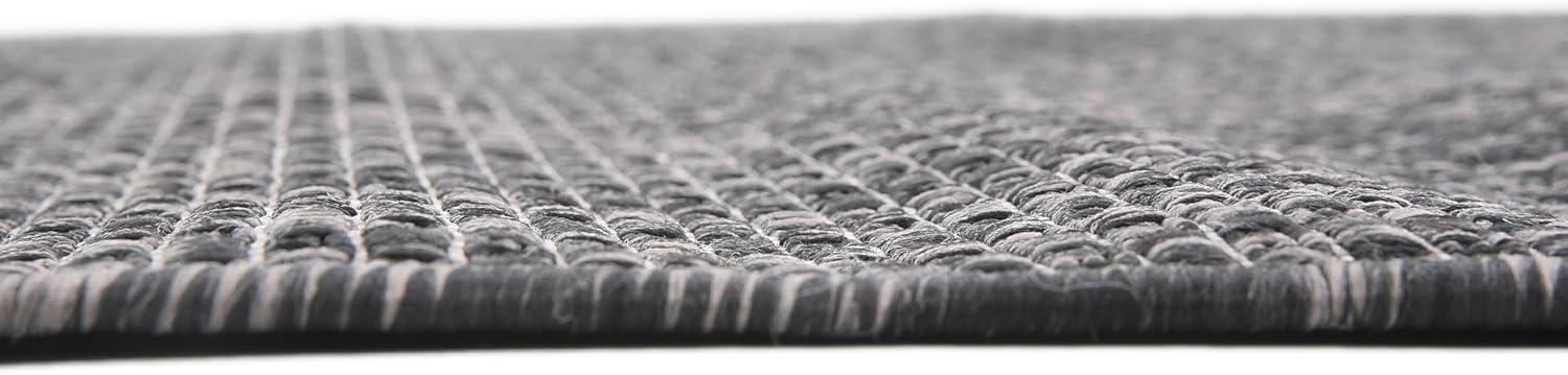 Unique Loom Outdoor Solid Solid Woven Area Rug