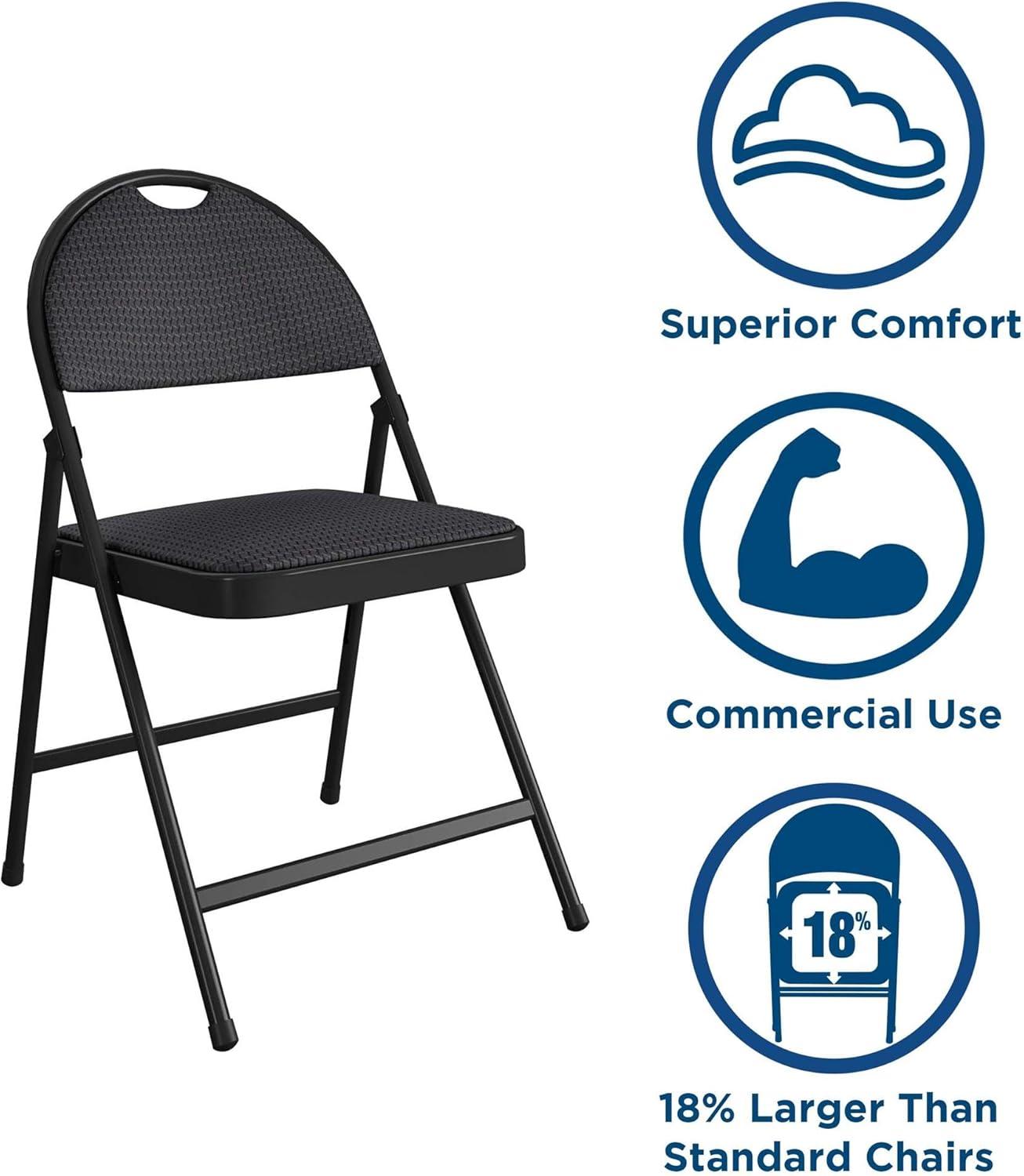 COSCO COSCO Commercial XL Smartfold Fabric Padded Chair