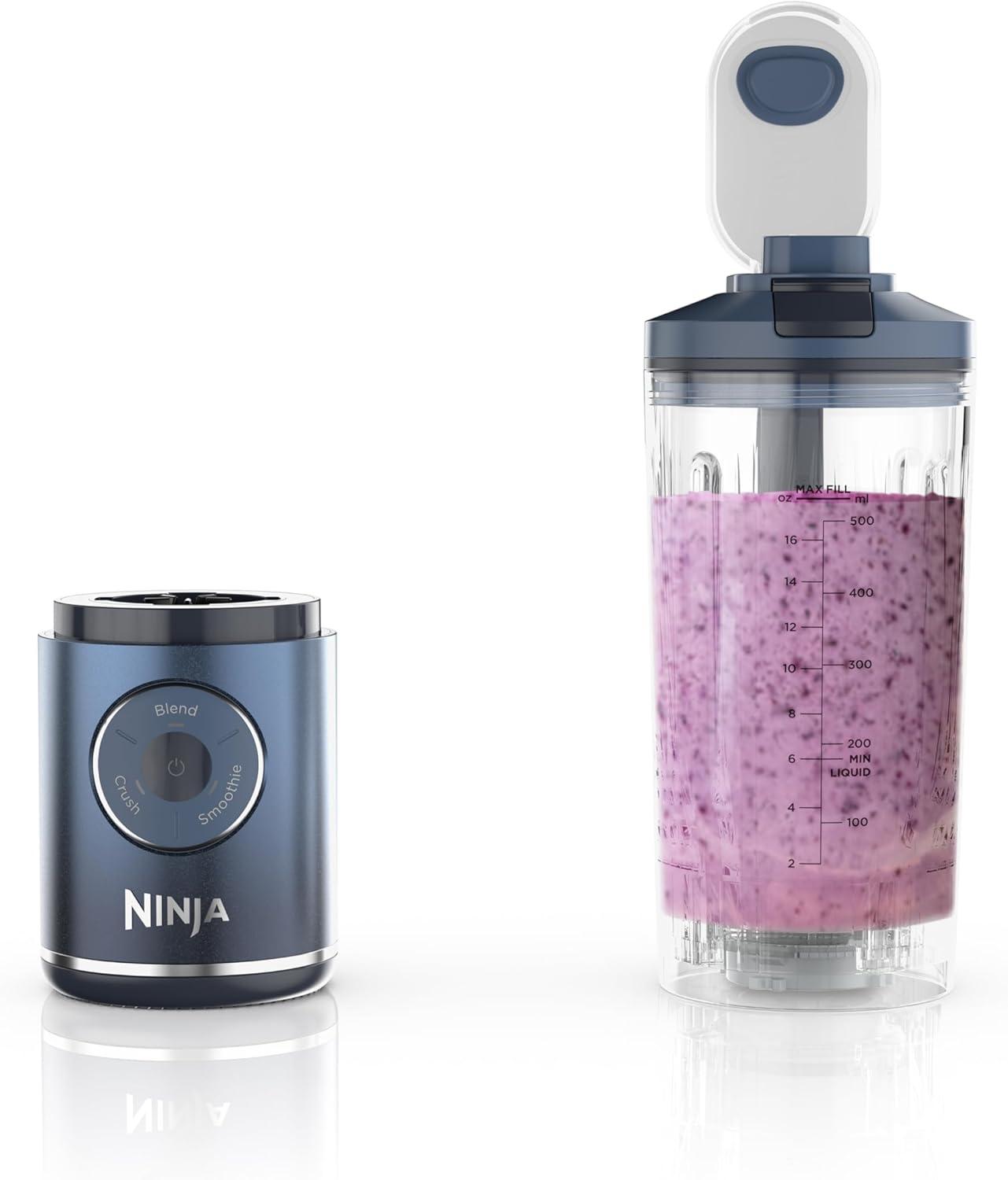 Ninja Blast 22oz Max Portable Blender Deep Navy BC251NV