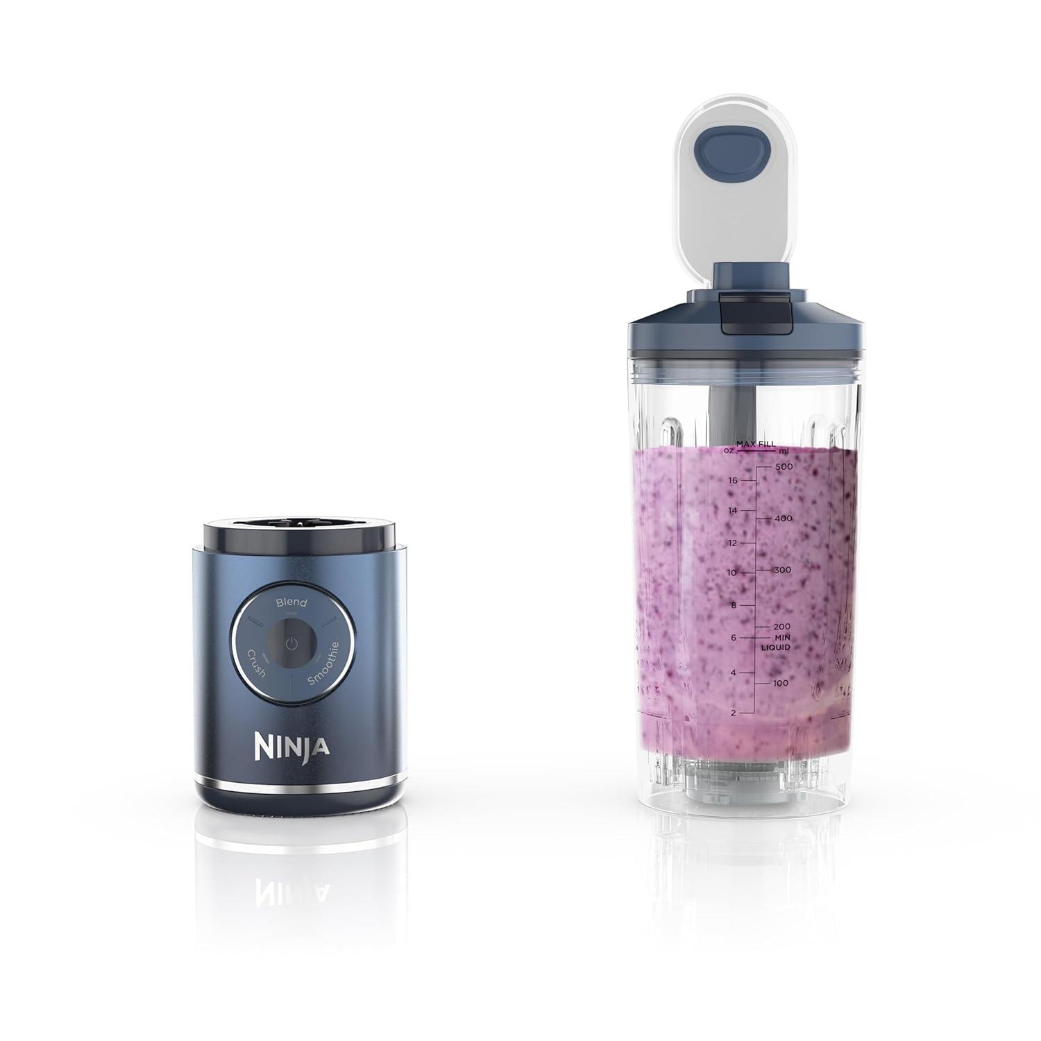 Ninja Blast 22oz Max Portable Blender Deep Navy BC251NV