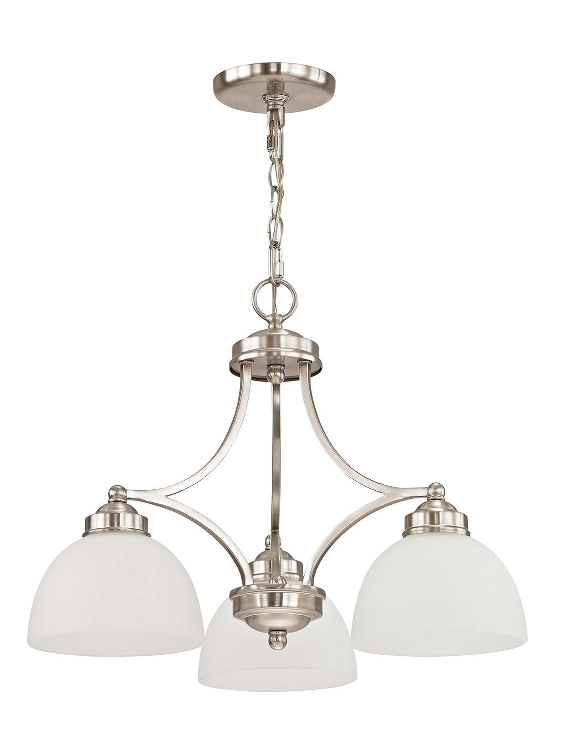 Livex Lighting Somerset 3 - Light Chandelier in  Brushed Nickel