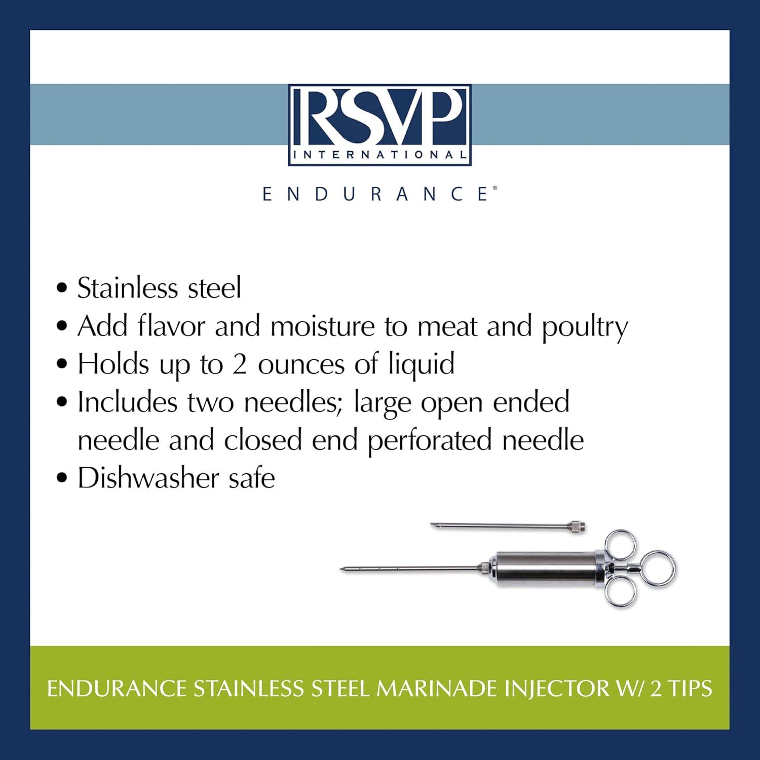 Design Imports Design Imports Stainless Steel Manual Meat Injector